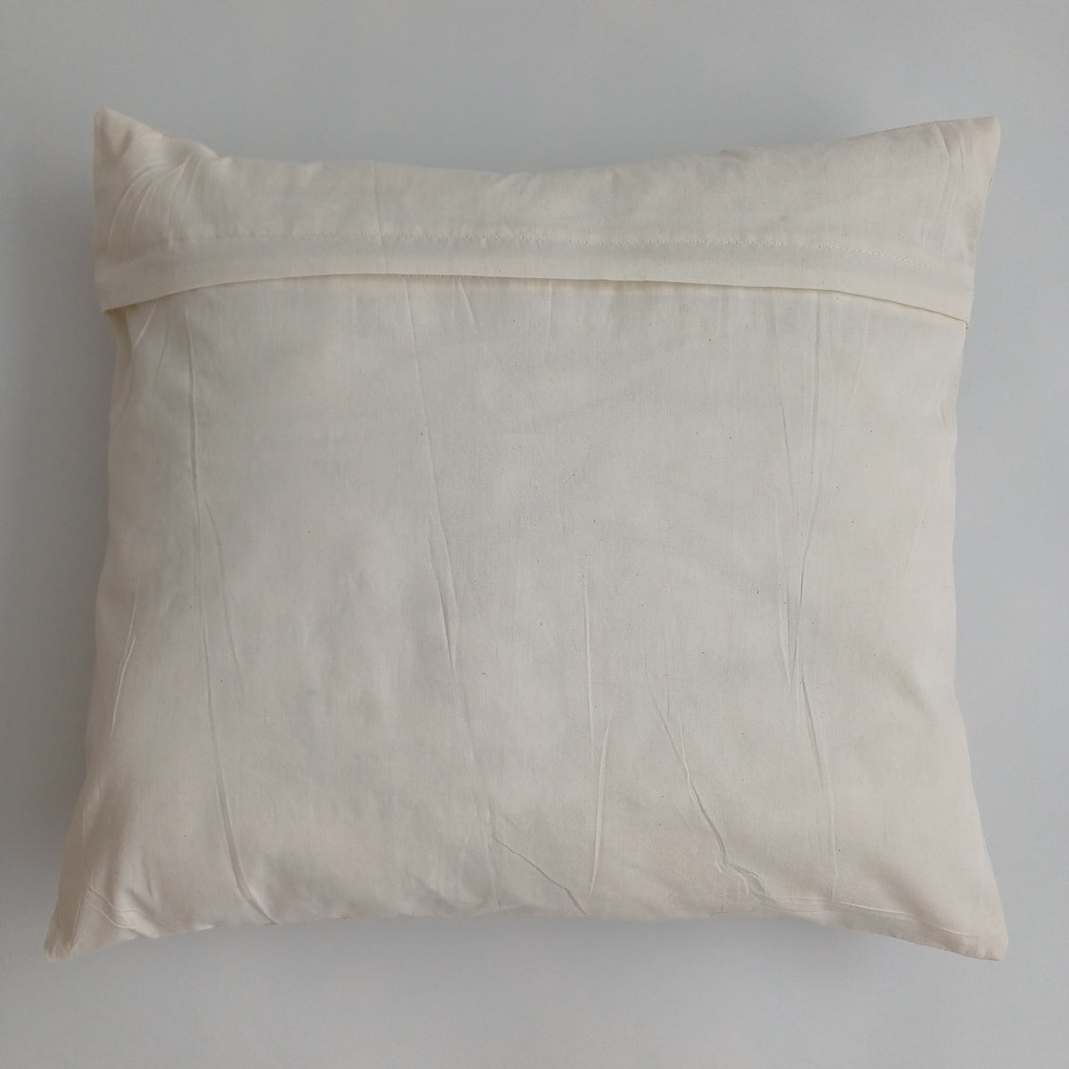 Hand Embroidered Multicolour Uzbek Suzani Cushion Cover 19''x16'' / 48x42 CM