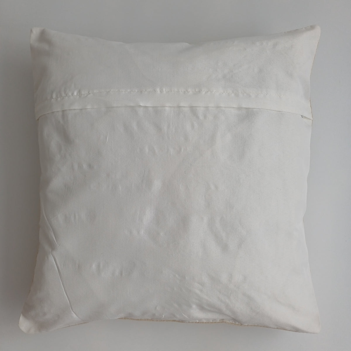 Hand Embroidered Multicolour Uzbek Suzani Cushion Cover 17''x16'' / 43x42 CM