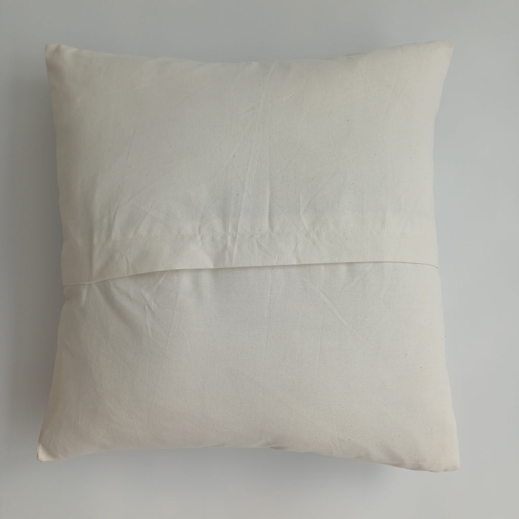 Hand Embroidered Tulip Multicolour Uzbek Suzani Cushion Cover 17''x17'' / 45x44 CM
