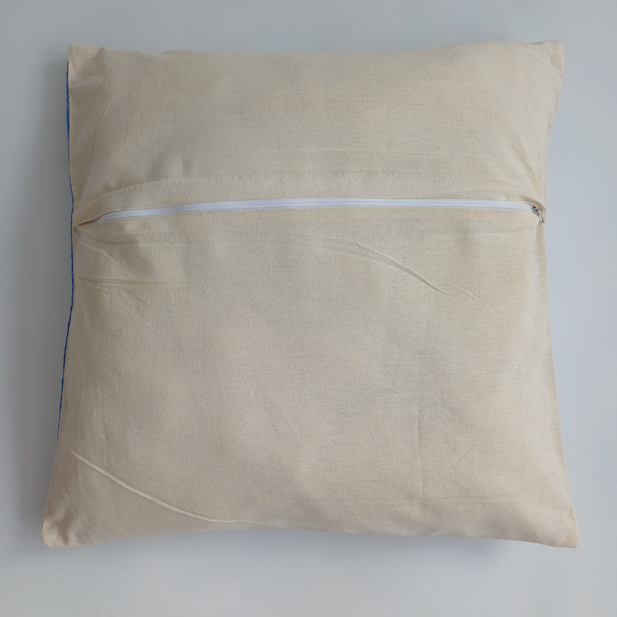 Hand Embroidered Pomegranate Multicolour Uzbek Suzani Cushion Cover 17''x17'' / 45x45 CM