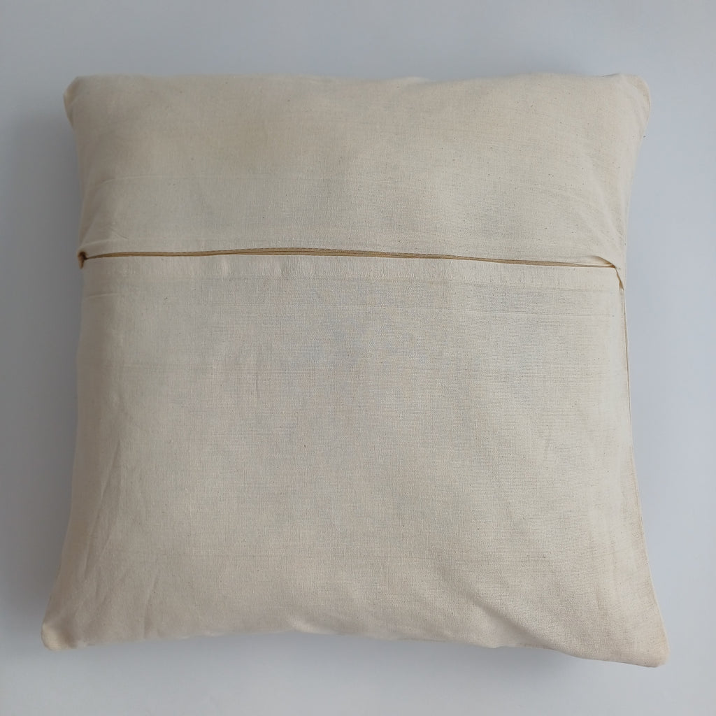 Hand Embroidered Pomegranate Multicolour Uzbek Suzani Cushion Cover 17''x17'' / 44x43 CM