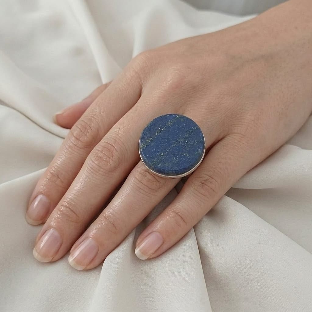 Lapis Lazuli Handmade Gemstone Ring