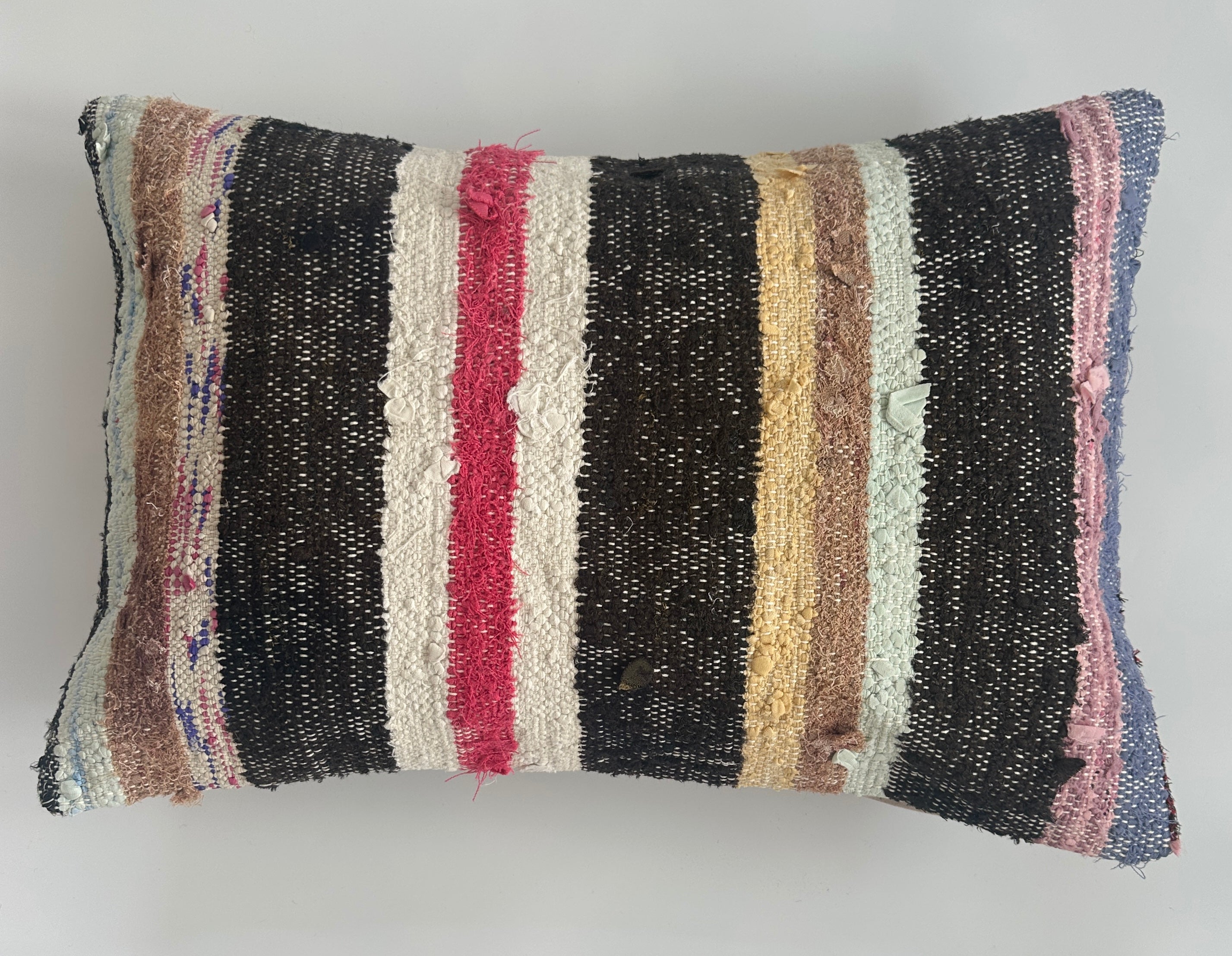 Multicolour Turkish Rug Cushion Cover 24''x16'' / 60x40 CM