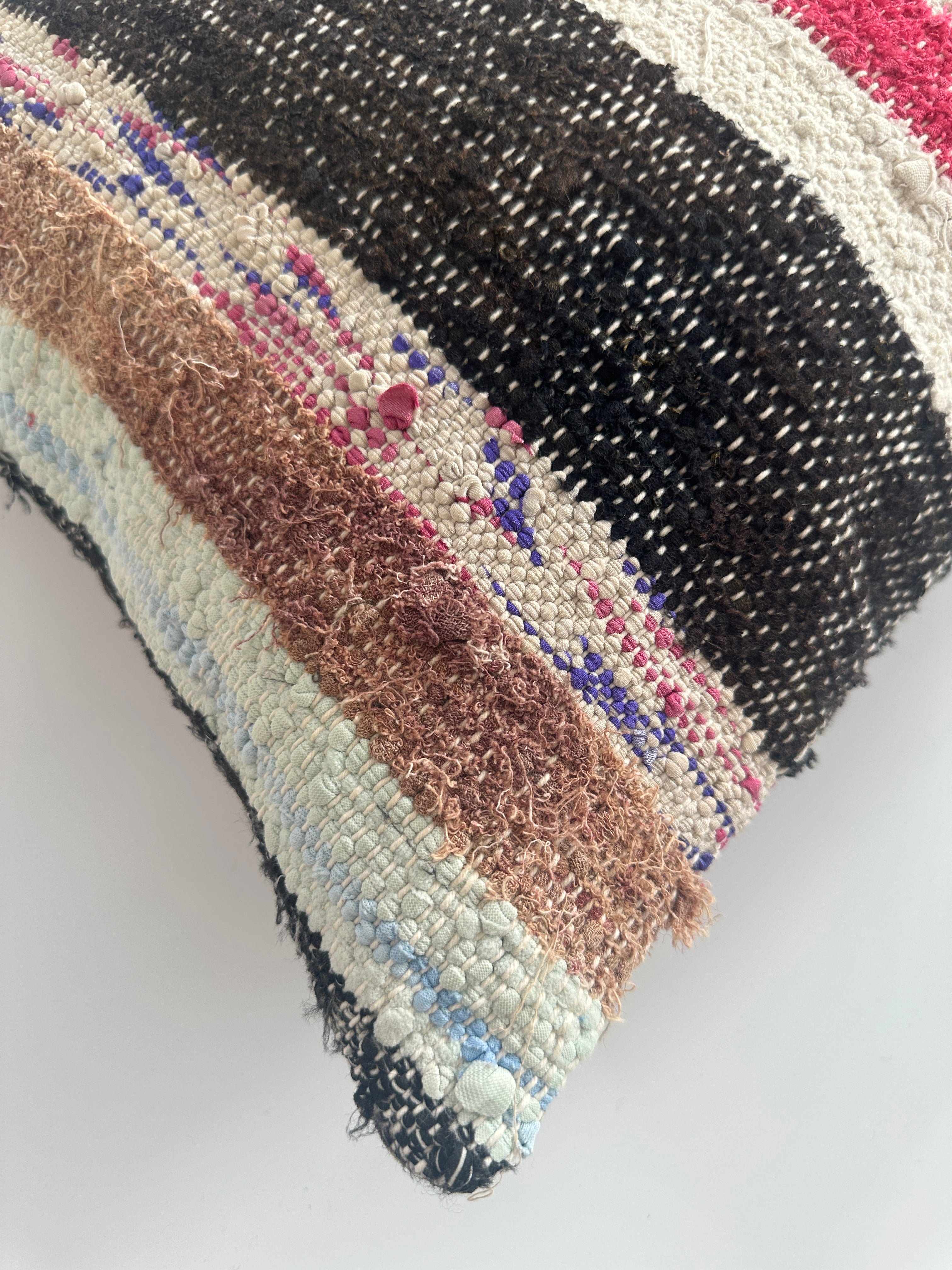 Multicolour Turkish Rug Cushion Cover 24''x16'' / 60x40 CM