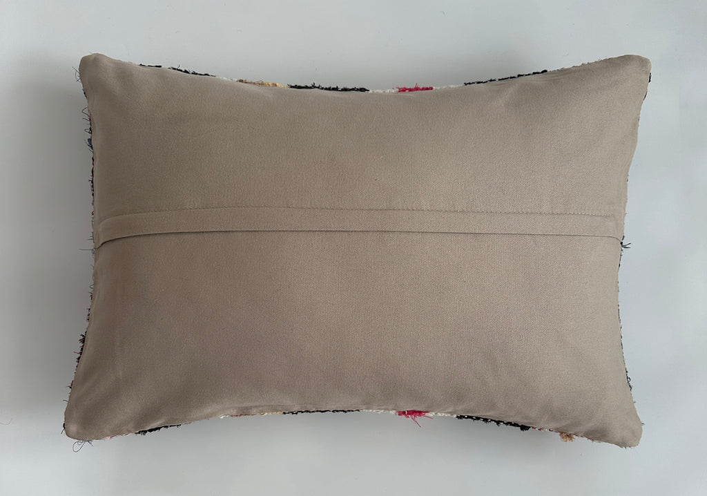 Multicolour Turkish Rug Cushion Cover 24''x16'' / 60x40 CM