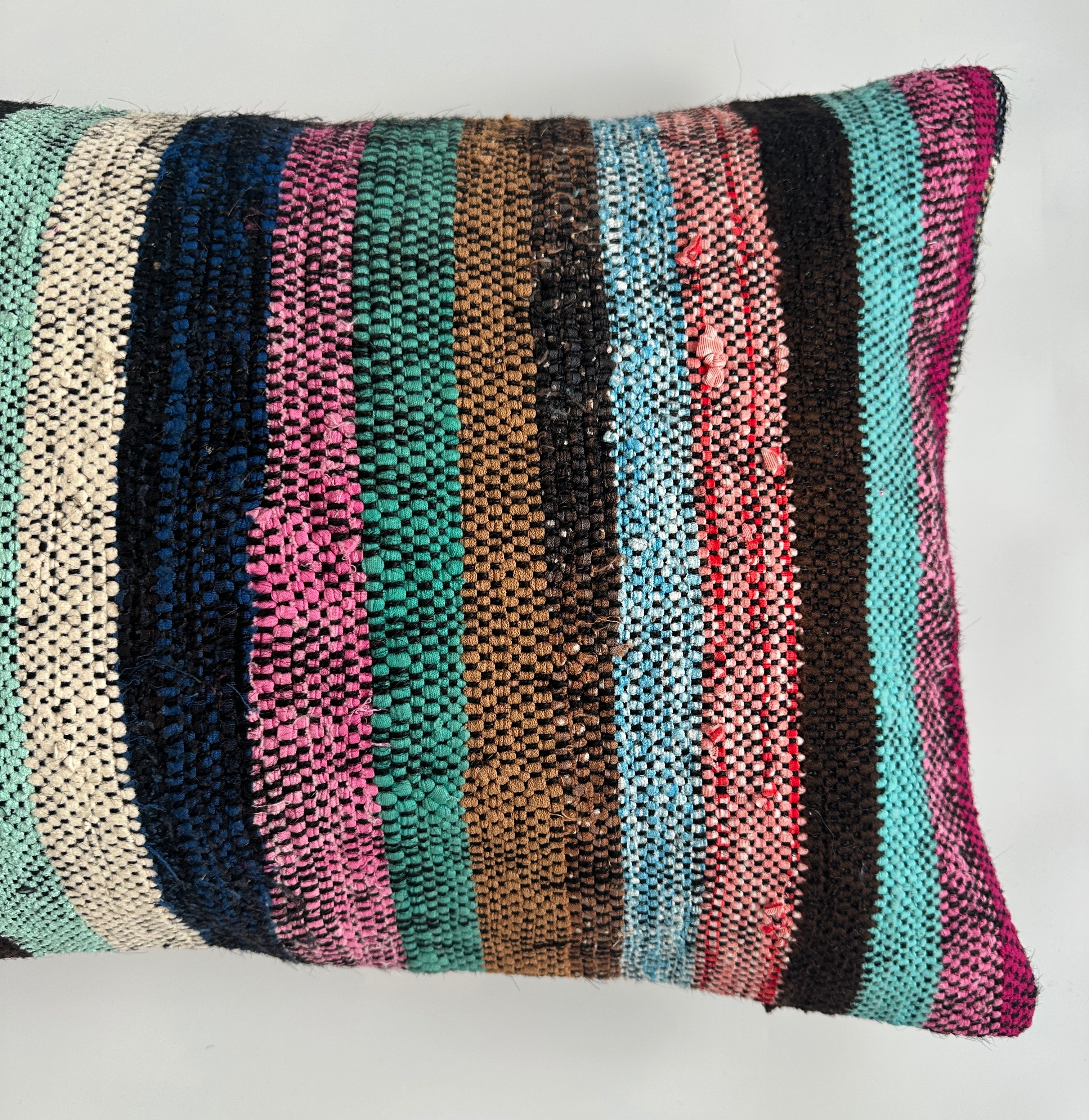 Multicolour Turkish Rug Cushion Cover 24''x16'' / 60x40 CM
