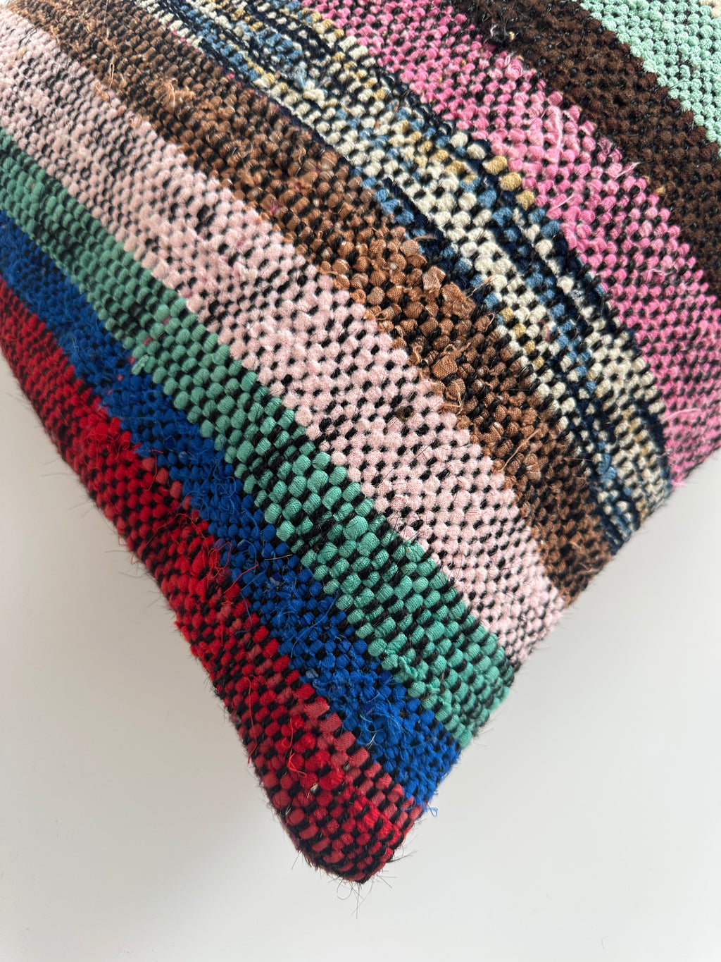 Multicolour Turkish Rug Cushion Cover 24''x16'' / 60x40 CM