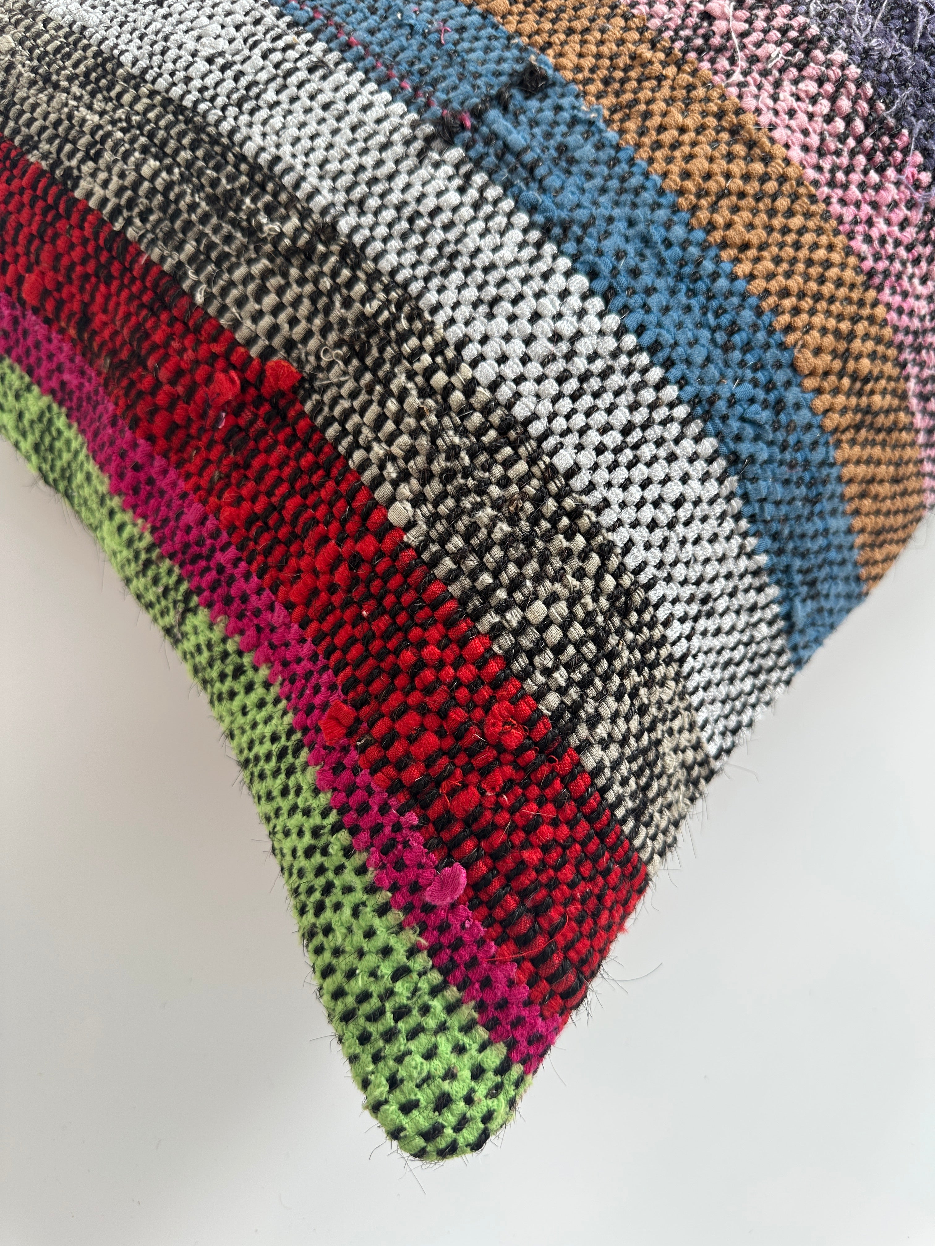 Multicolour Turkish Rug Cushion Cover 24''x16'' / 60x40 CM