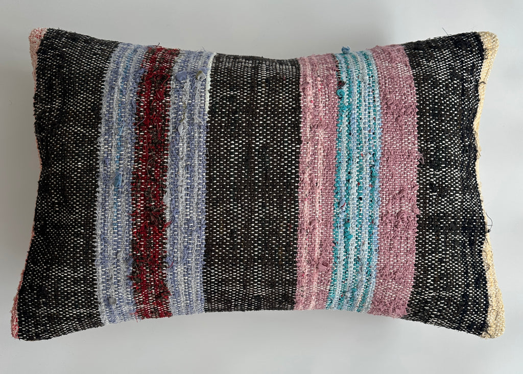 Multicolour Turkish Rug Cushion Cover 24''x16'' / 60x40 CM