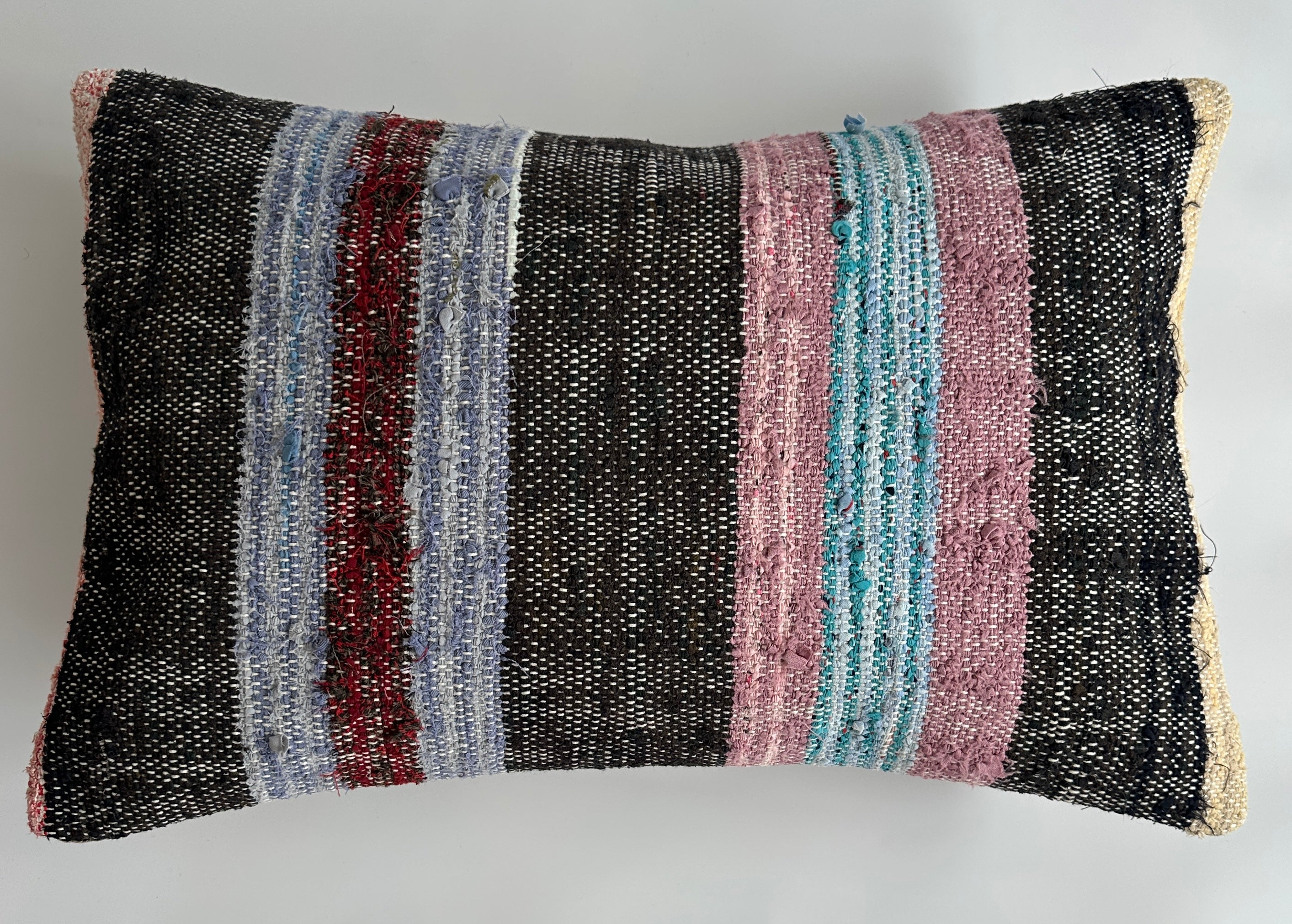 Multicolour Turkish Rug Cushion Cover 24''x16'' / 60x40 CM