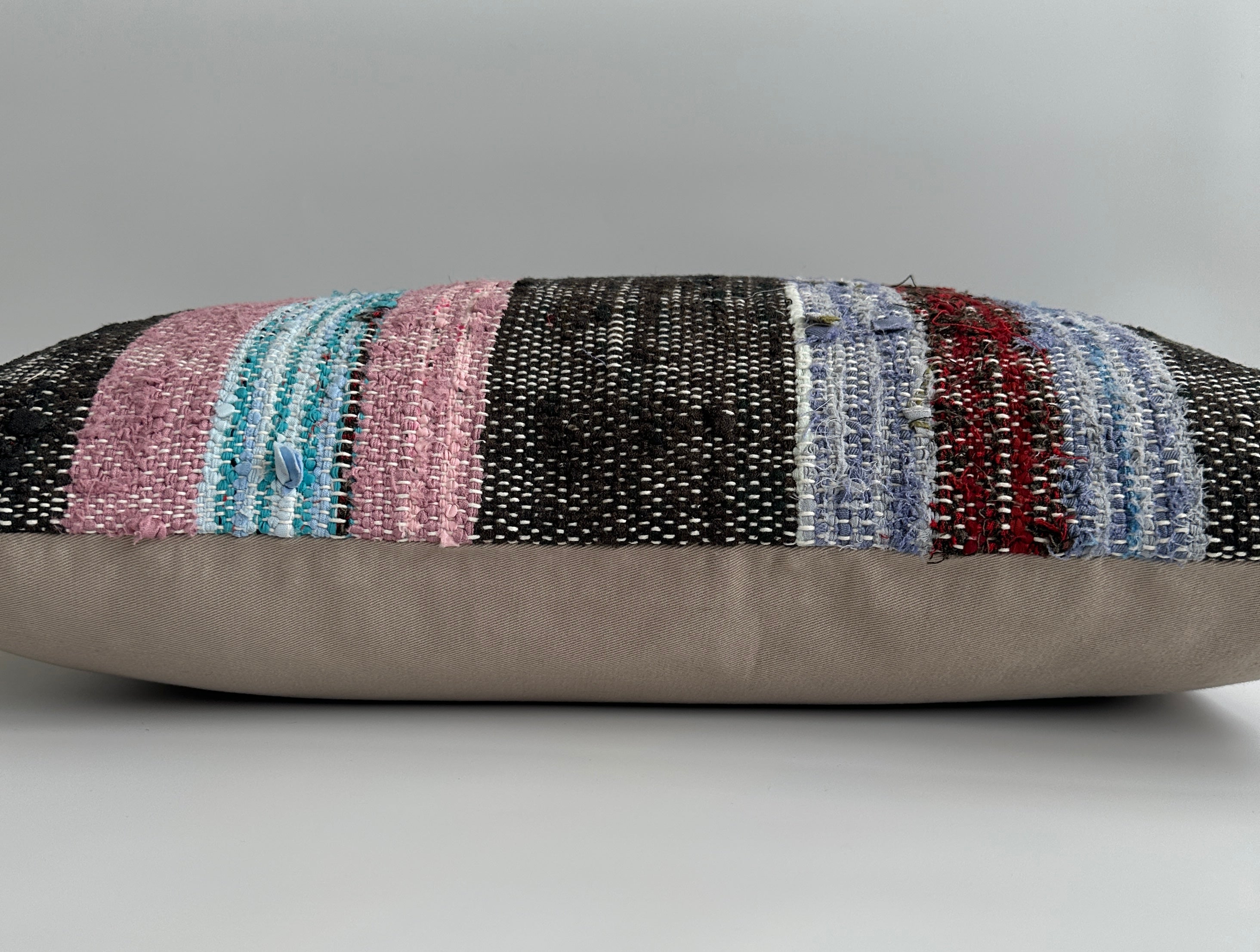 Multicolour Turkish Rug Cushion Cover 24''x16'' / 60x40 CM