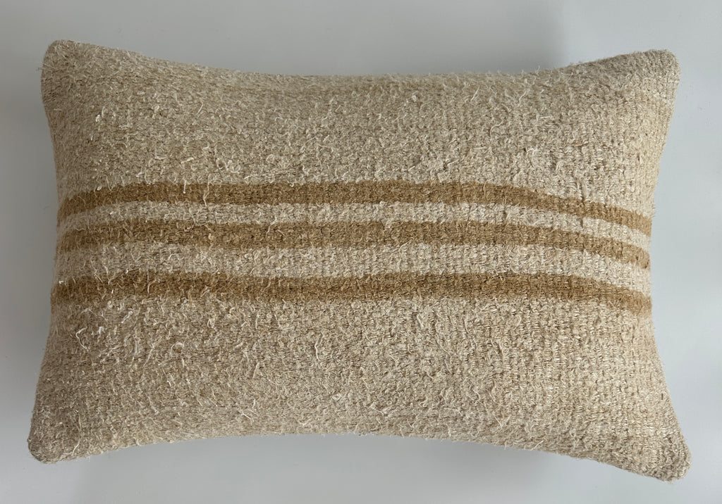 Handmade Turkish Rug Cushion Cover 24''x16'' / 60x40 CM