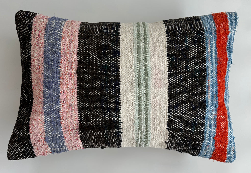 Multicolour Turkish Rug Cushion Cover 24''x16'' / 60x40 CM