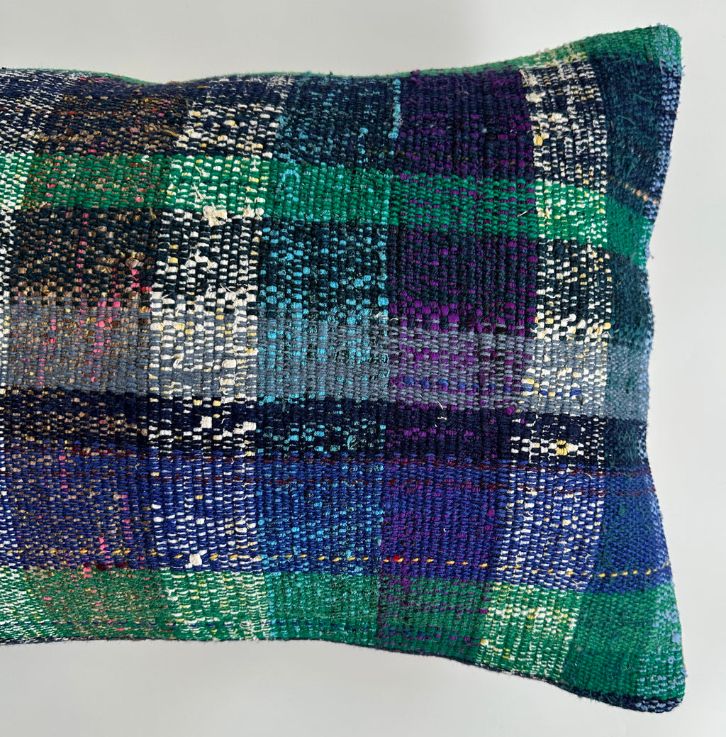 Multicolour Turkish Rug Cushion Cover 24''x16'' / 60x40 CM