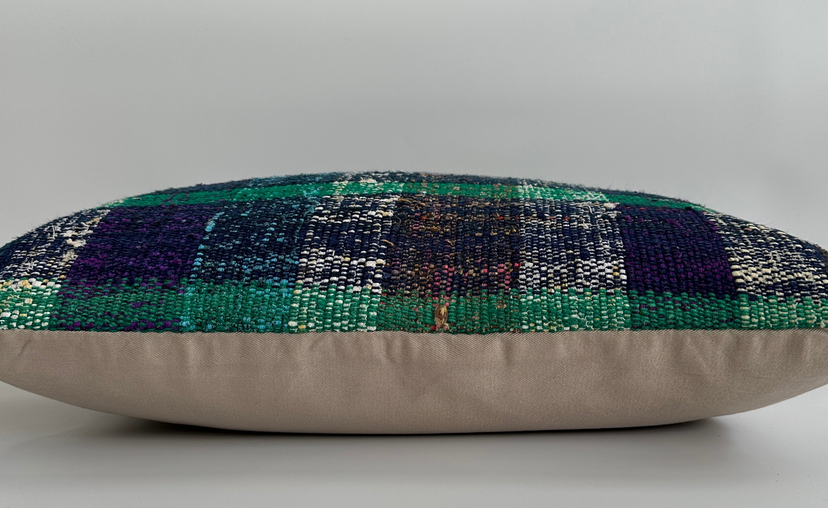 Multicolour Turkish Rug Cushion Cover 24''x16'' / 60x40 CM