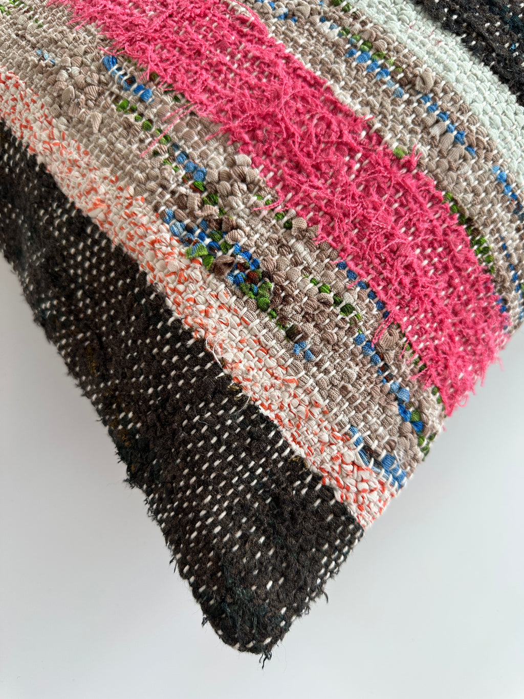 Multicolour Turkish Rug Cushion Cover 24''x16'' / 60x40 CM