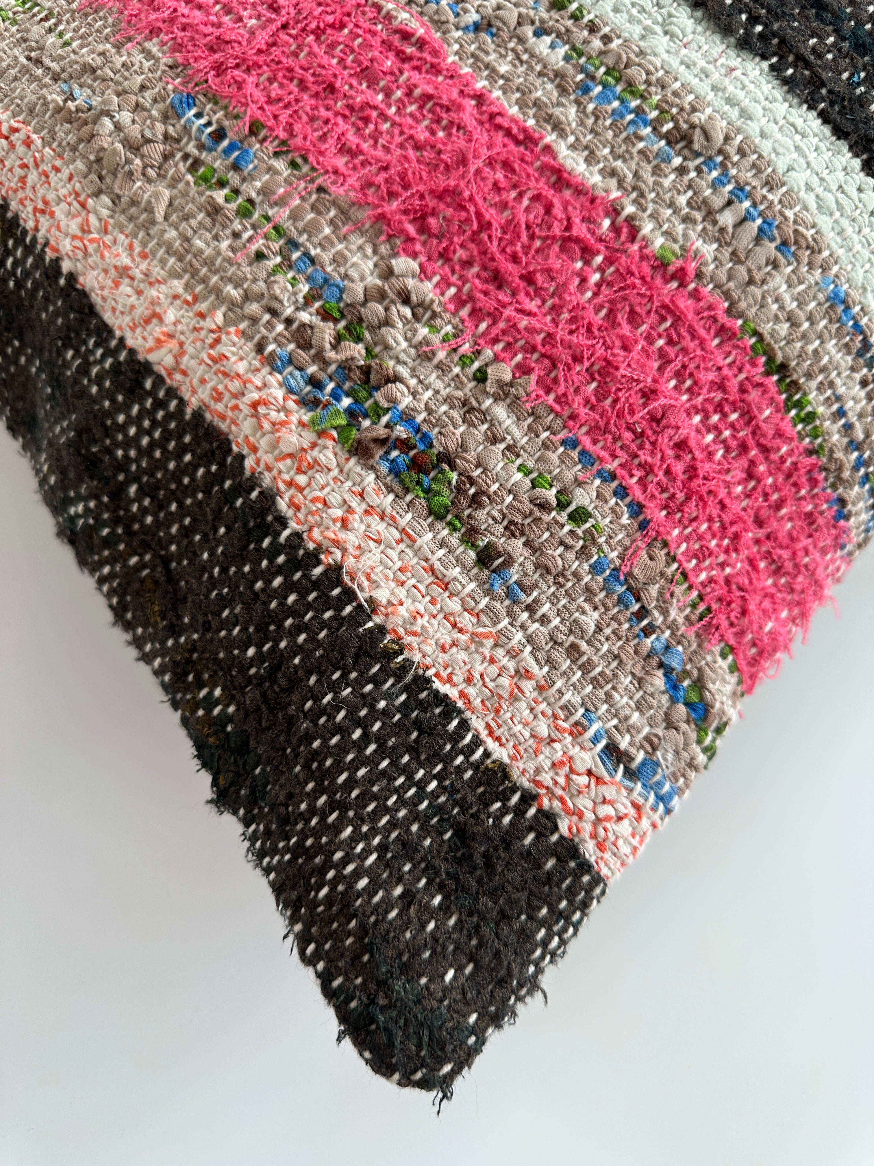 Multicolour Turkish Rug Cushion Cover 24''x16'' / 60x40 CM