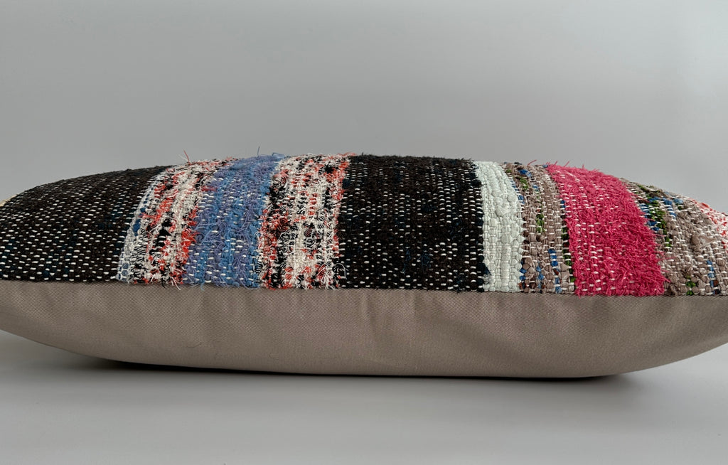 Multicolour Turkish Rug Cushion Cover 24''x16'' / 60x40 CM