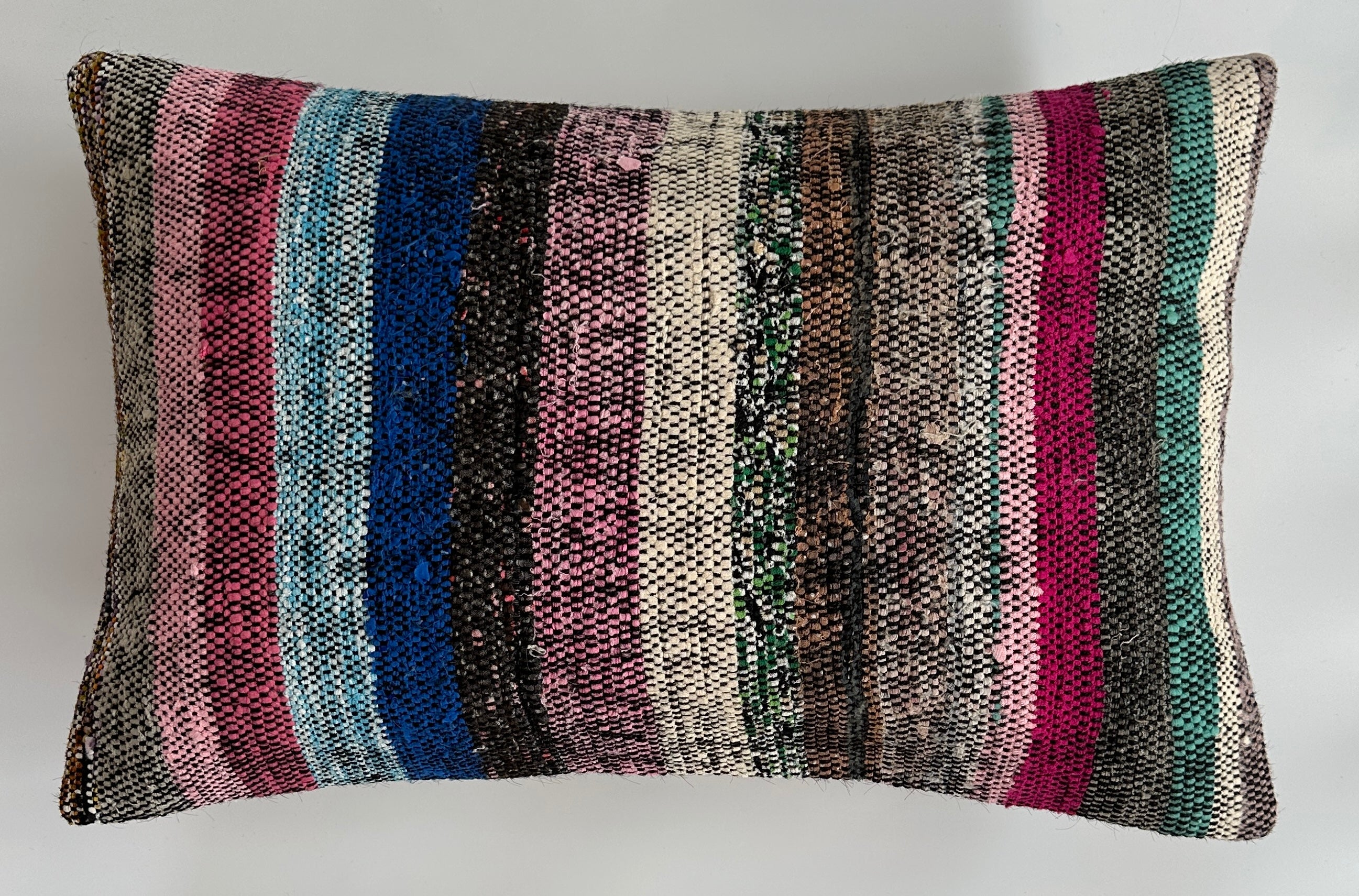 Multicolour Turkish Rug Cushion Cover 24''x16'' / 60x40 CM