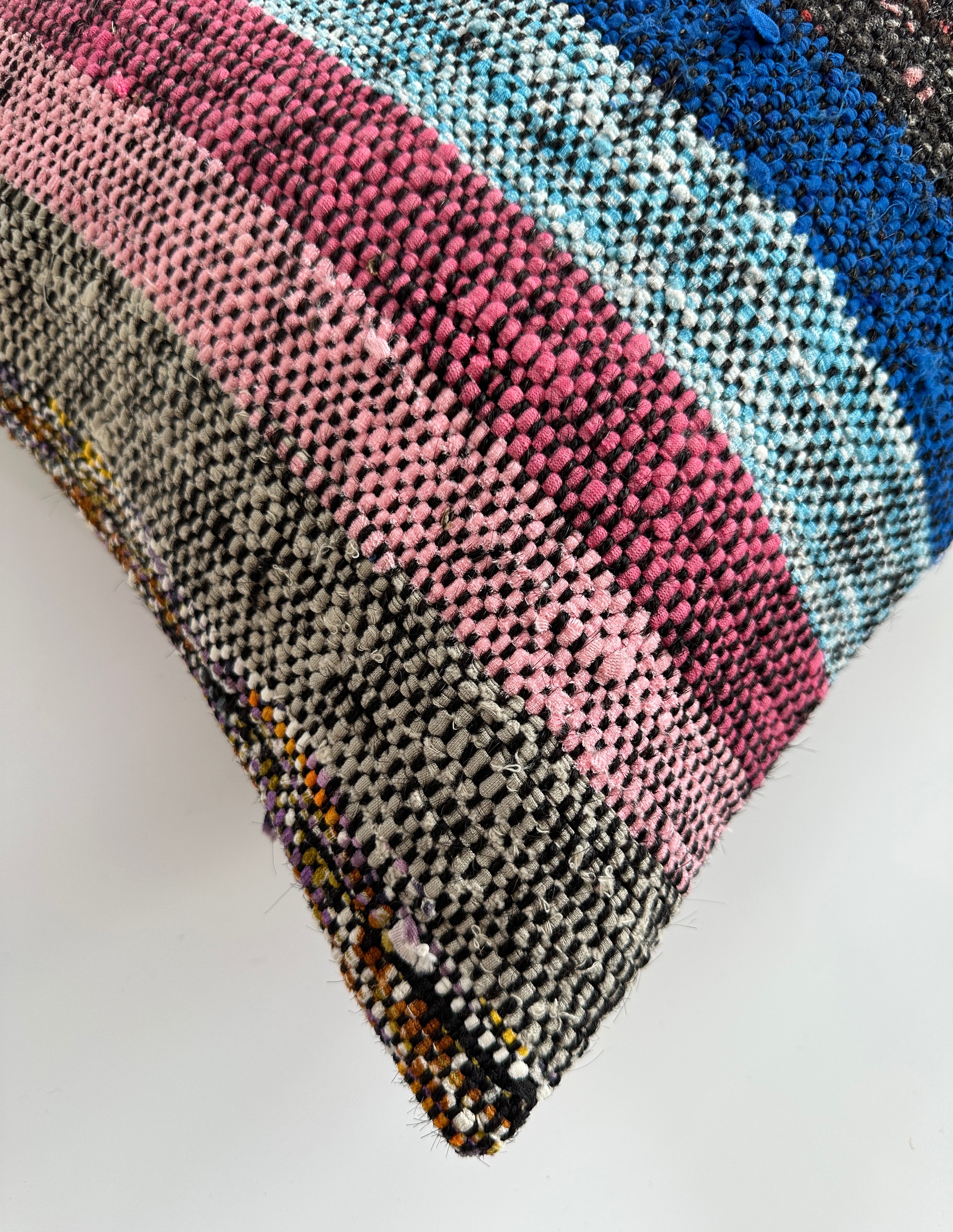 Multicolour Turkish Rug Cushion Cover 24''x16'' / 60x40 CM