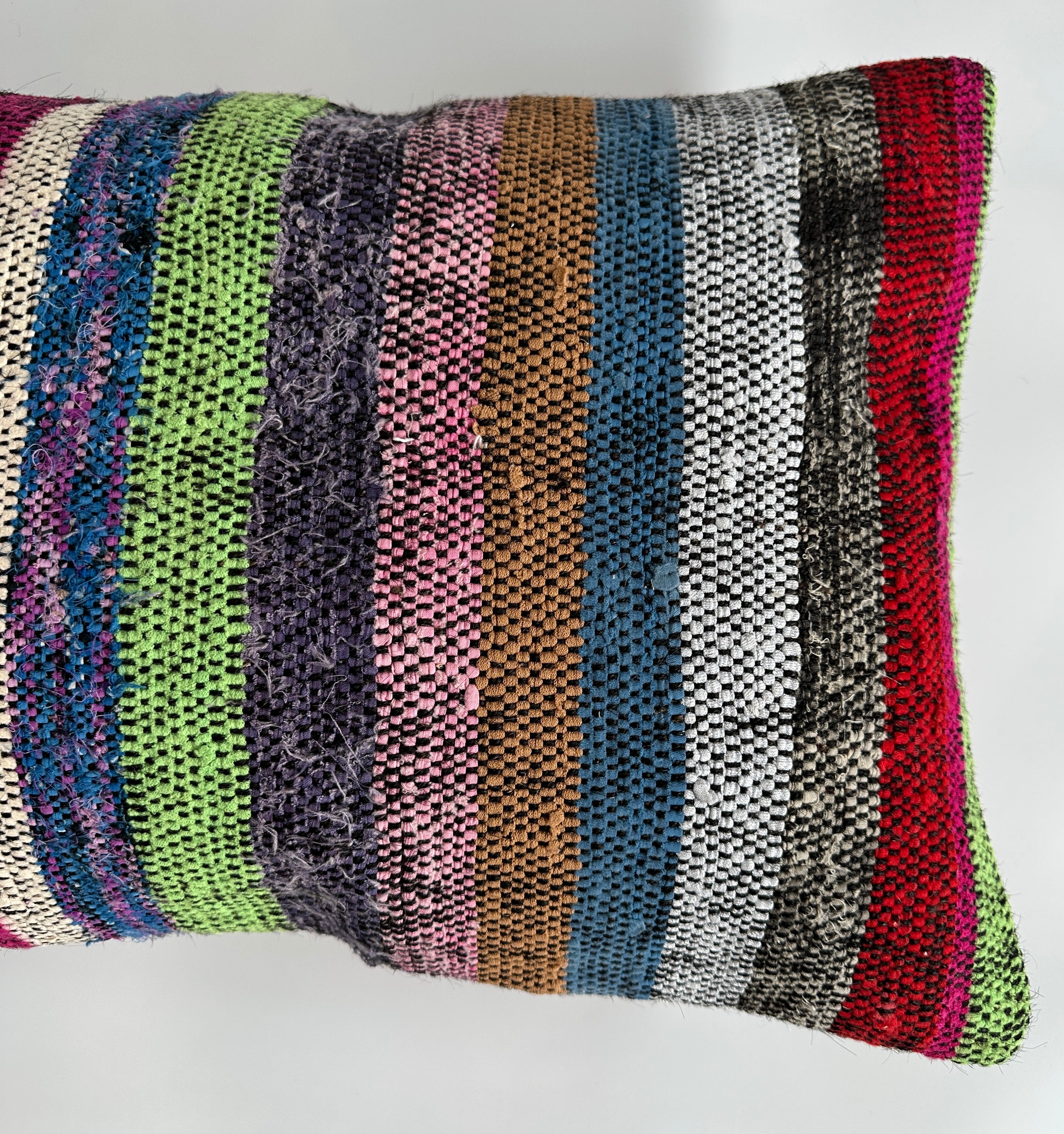 Multicolour Turkish Rug Cushion Cover 24''x16'' / 60x40 CM