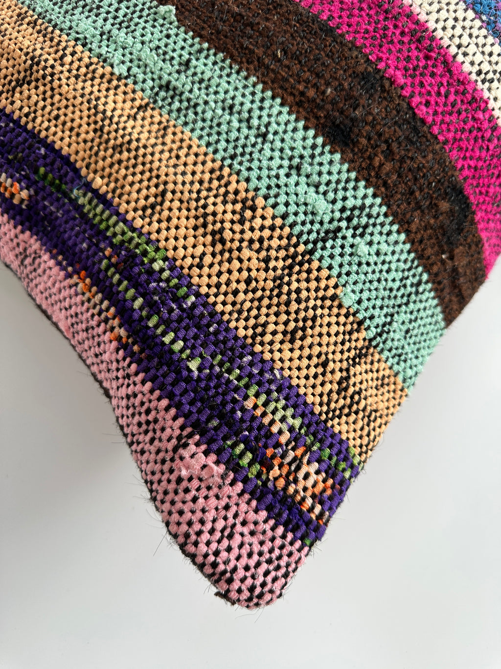 Multicolour Turkish Rug Cushion Cover 24''x16'' / 60x40 CM