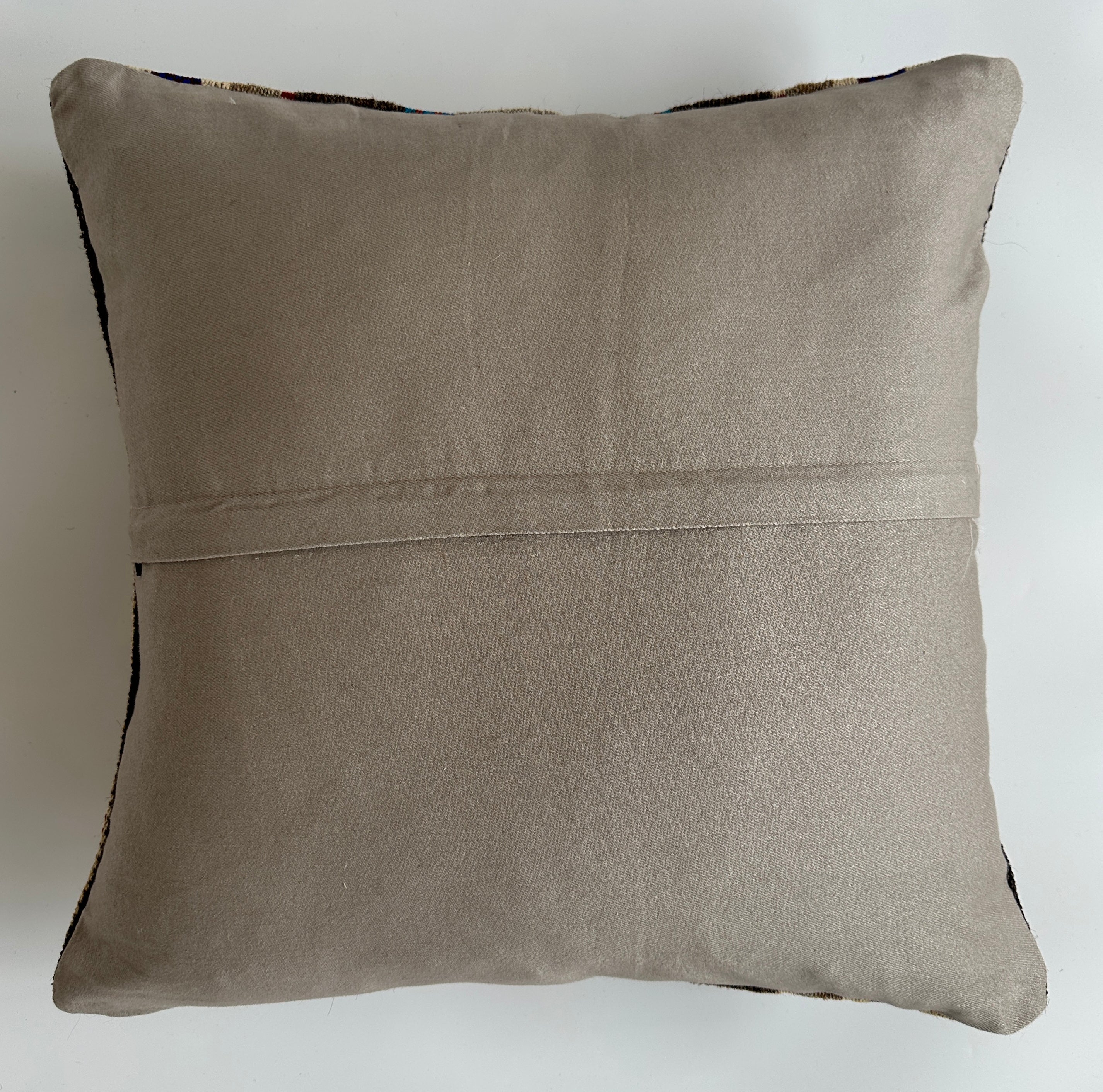 Handmade Multicolour Turkish Rug Cushion Cover 20''x20'' / 50x50 CM