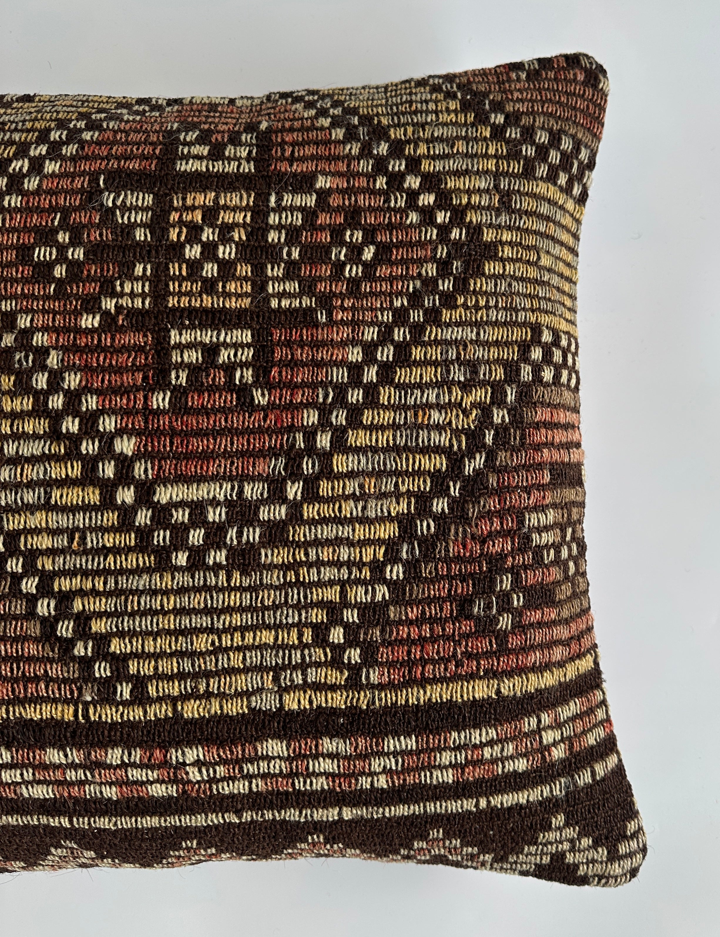 Handmade Multicolour Turkish Rug Cushion Cover 20''x20'' / 50x50 CM