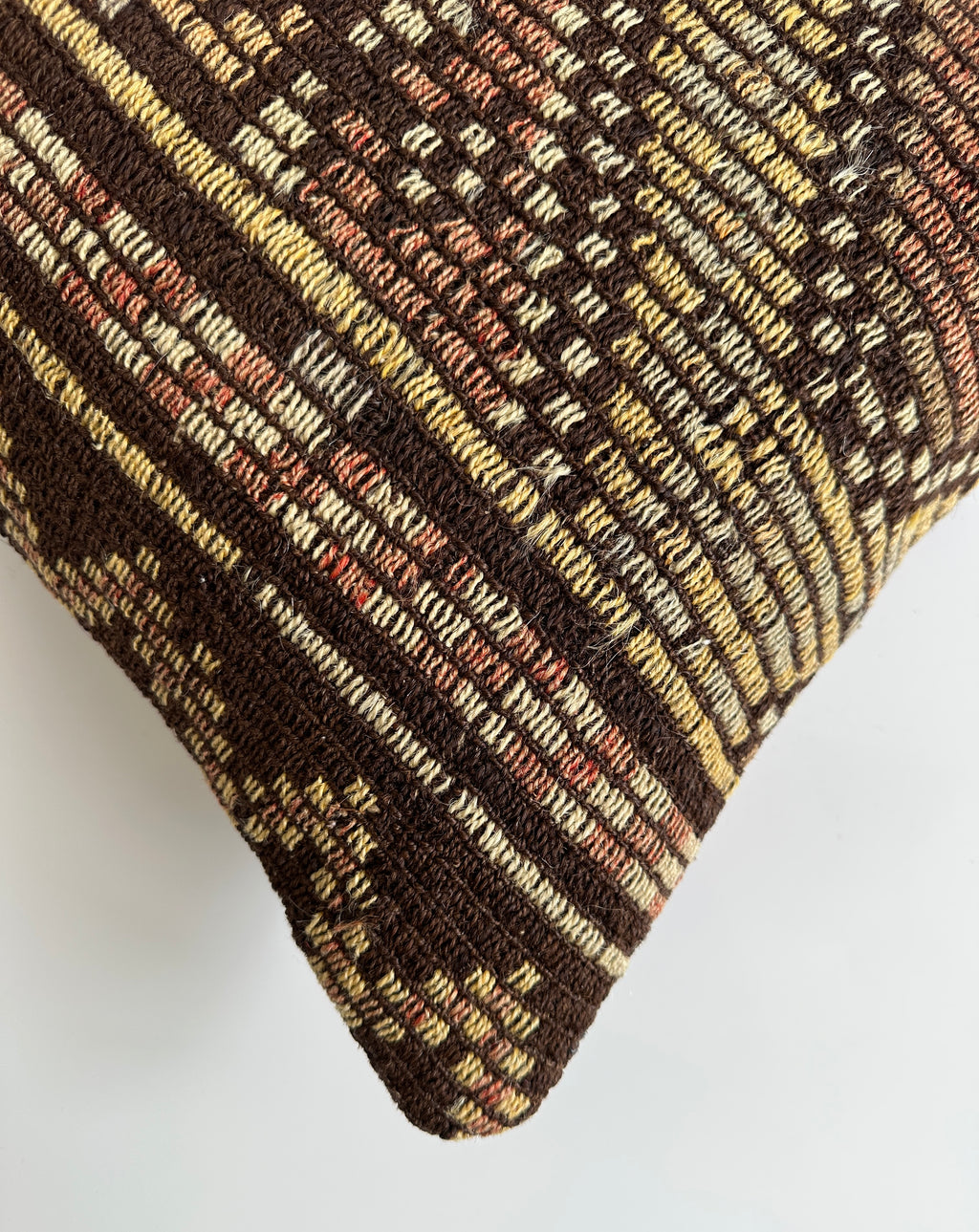 Handmade Multicolour Turkish Rug Cushion Cover 20''x20'' / 50x50 CM