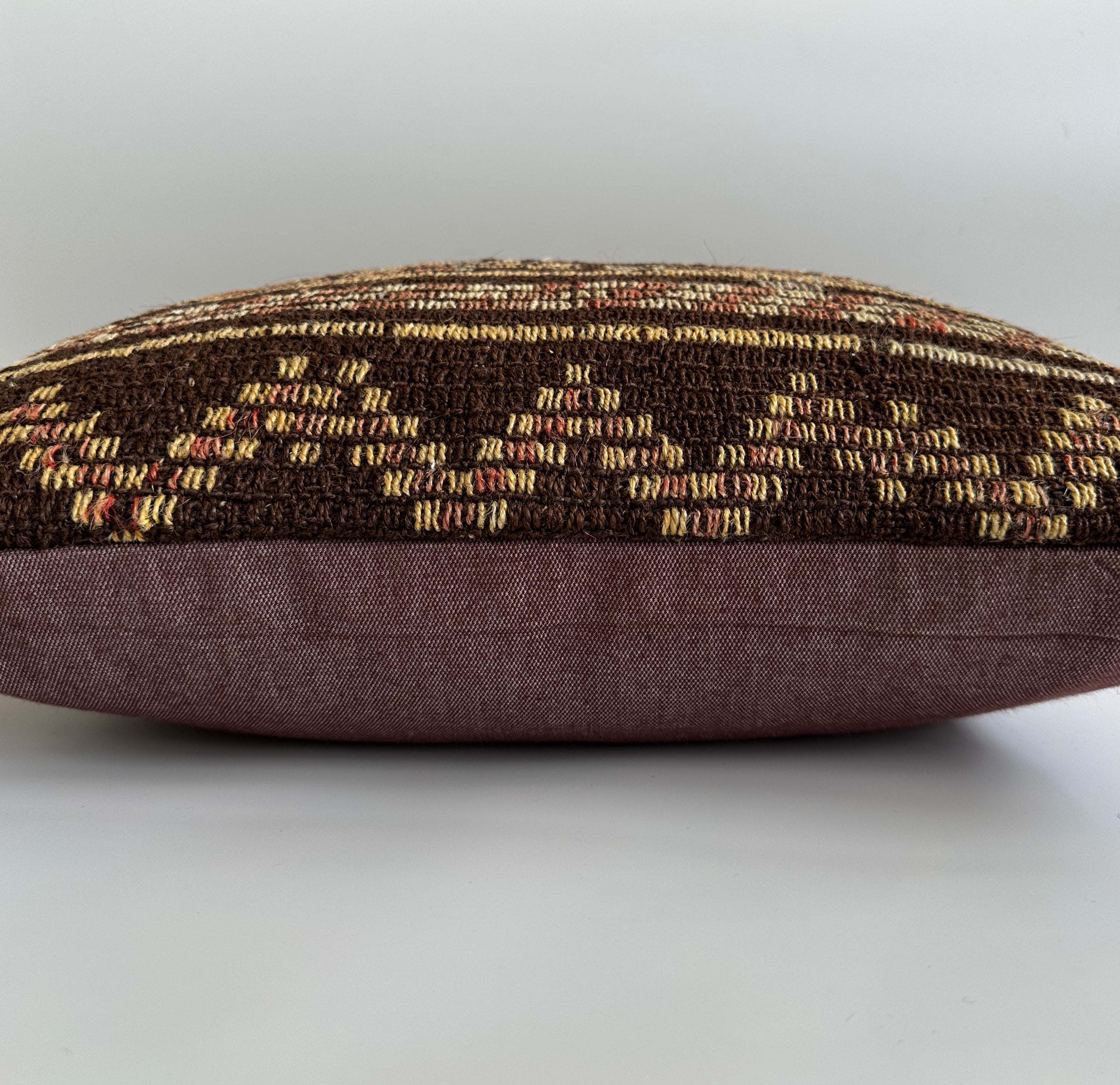 Handmade Multicolour Turkish Rug Cushion Cover 20''x20'' / 50x50 CM