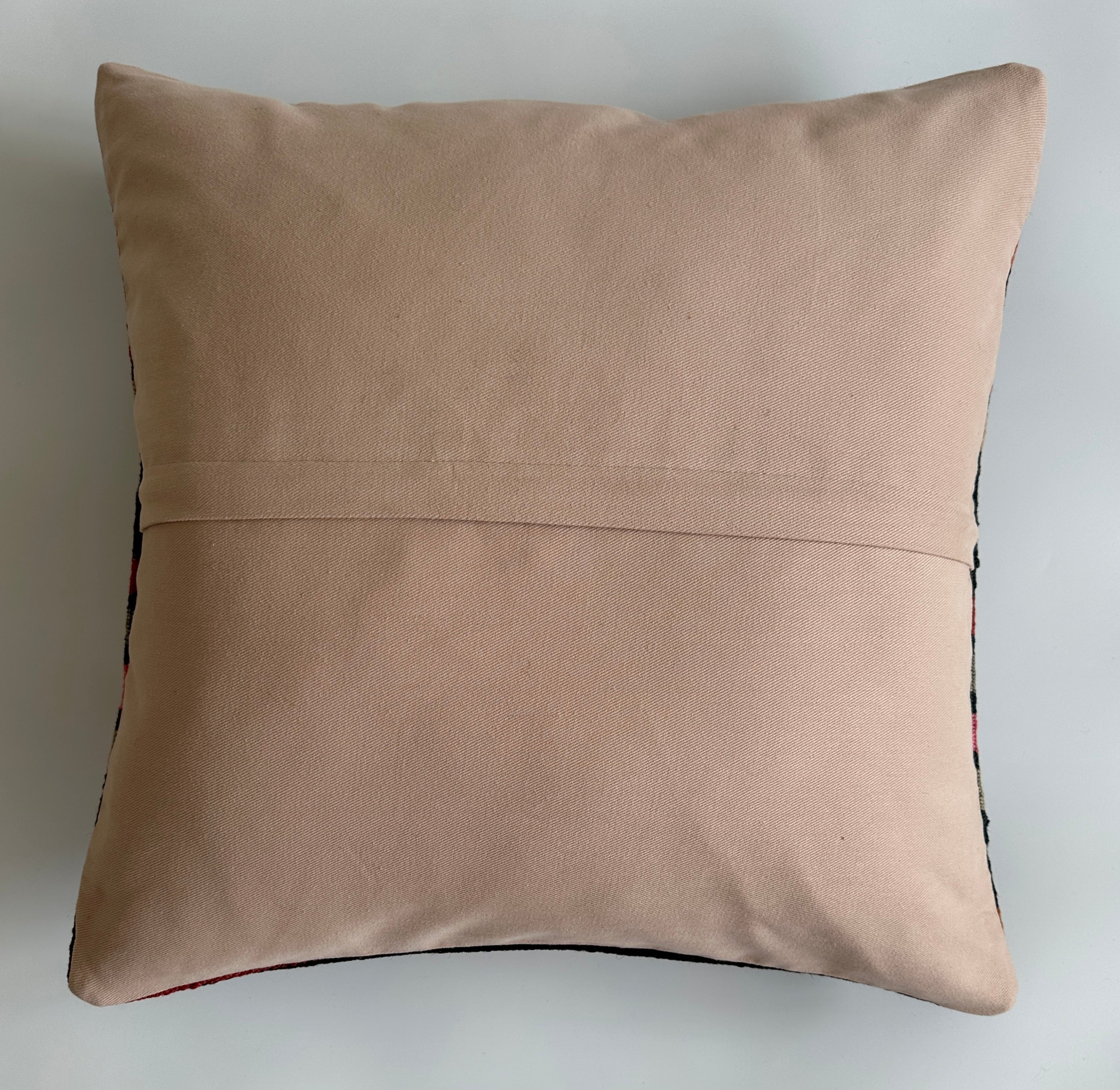 Handmade Multicolour Turkish Rug Cushion Cover 20''x20'' / 50x50 CM