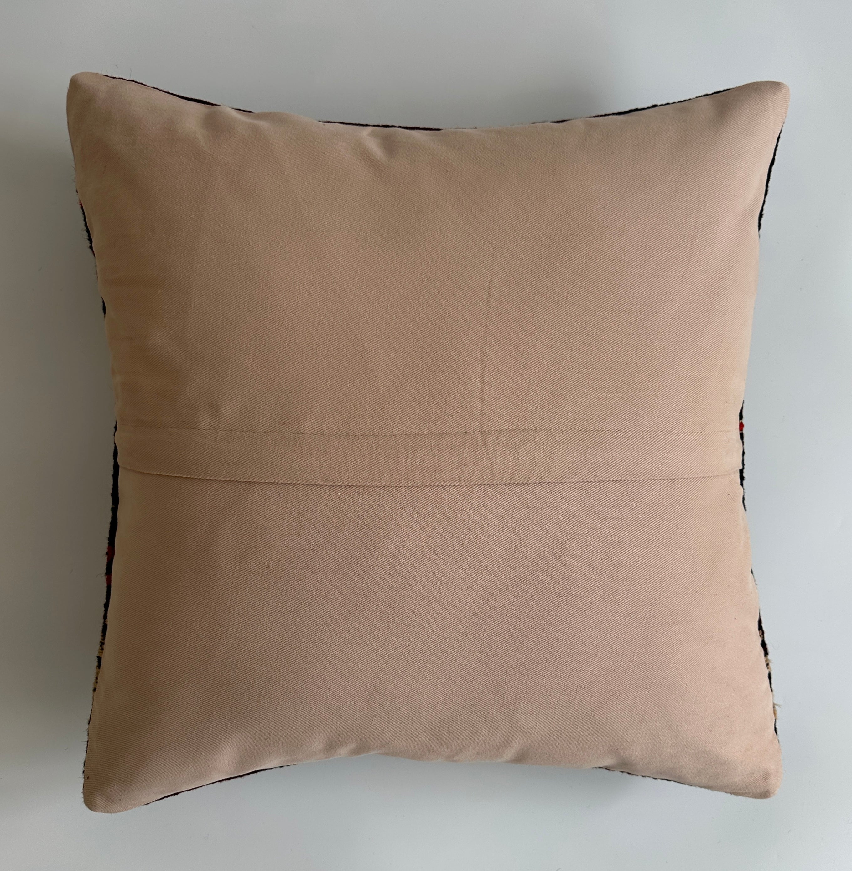 Handmade Multicolour Turkish Rug Cushion Cover 20''x20'' / 50x50 CM