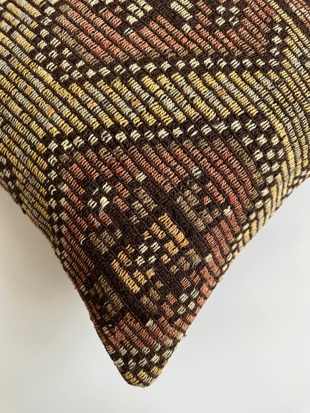 Handmade Multicolour Turkish Rug Cushion Cover 20''x20'' / 50x50 CM