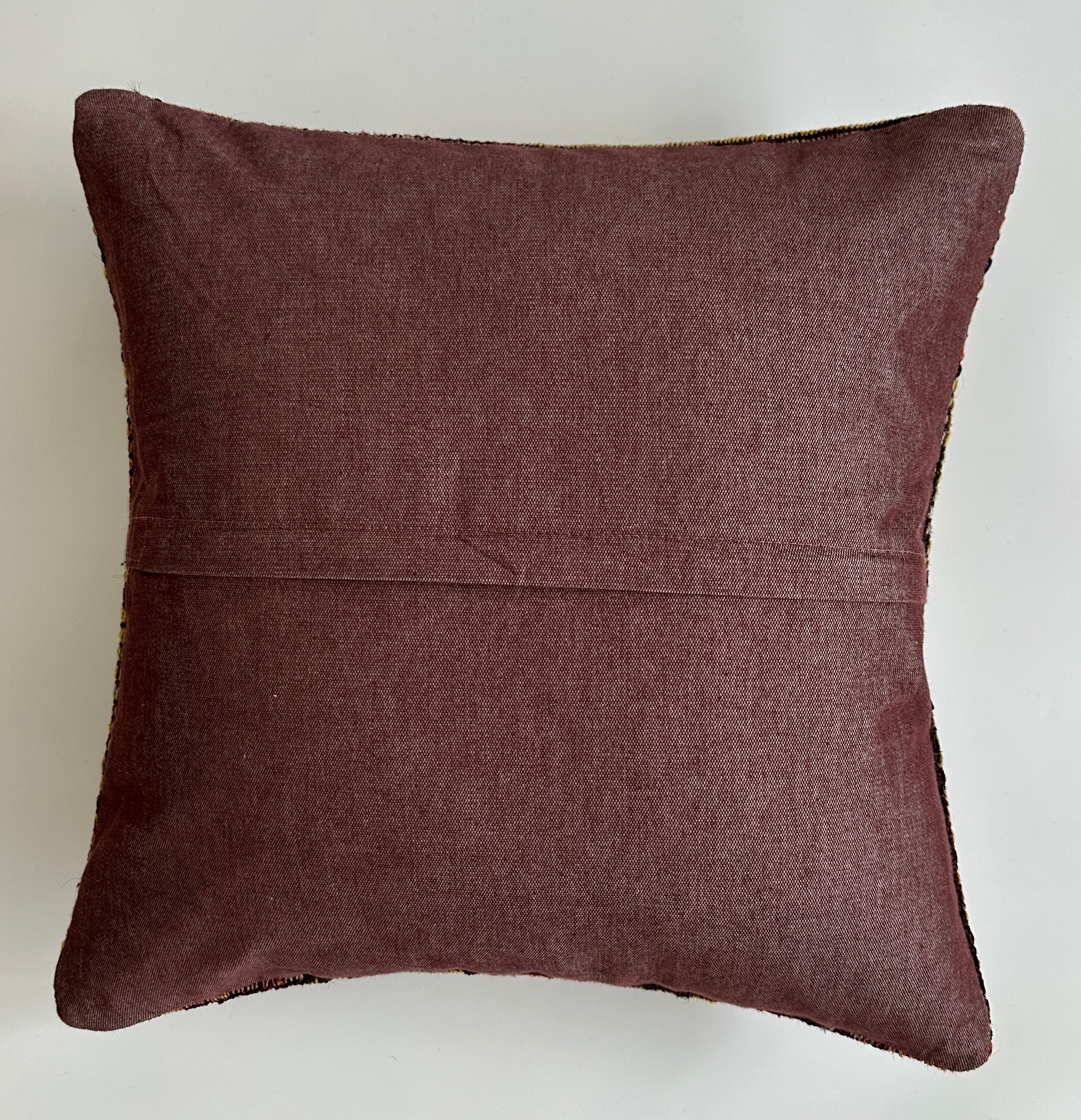 Handmade Multicolour Turkish Rug Cushion Cover 20''x20'' / 50x50 CM