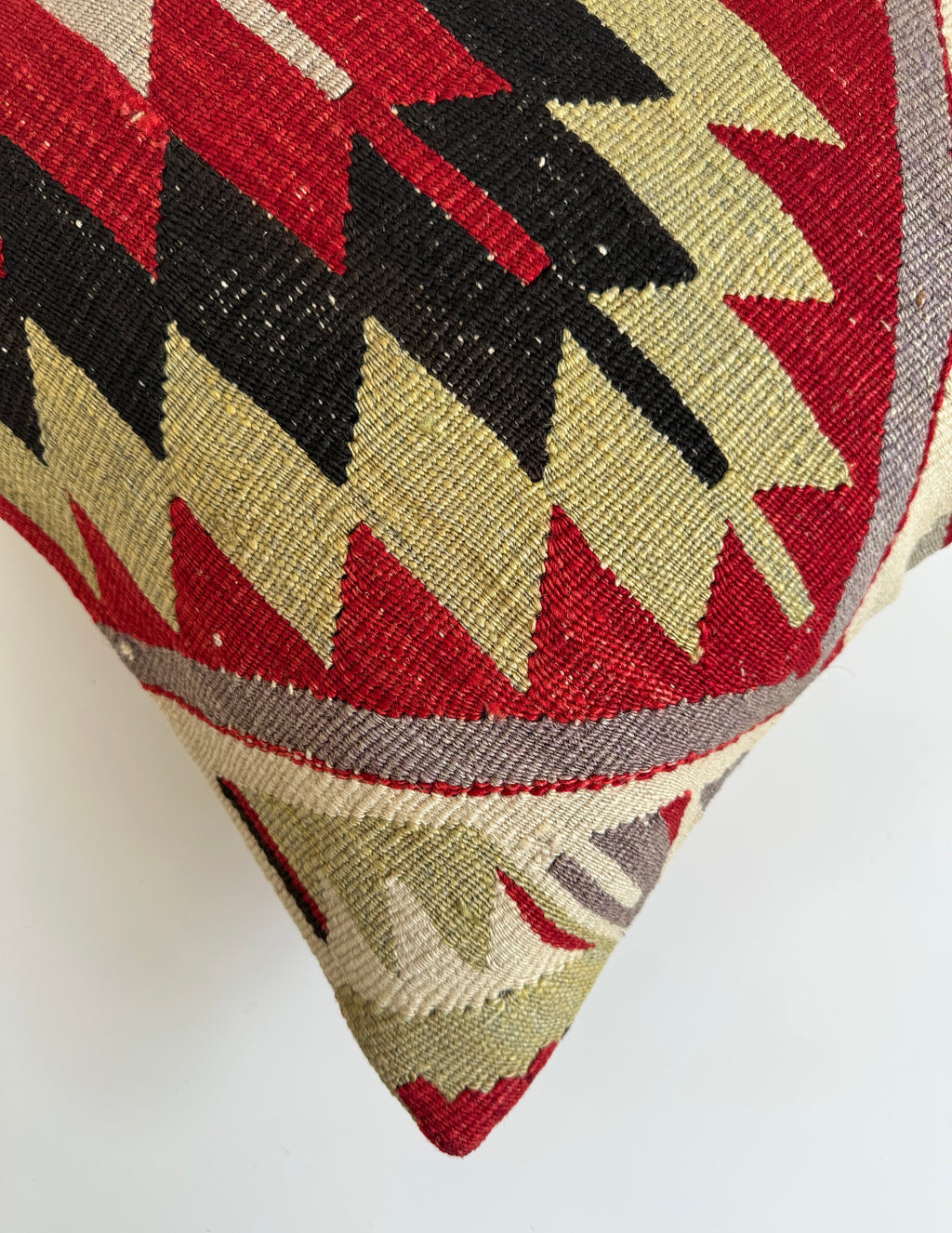 Handmade Multicolour Turkish Rug Cushion Cover 20''x20'' / 50x50 CM