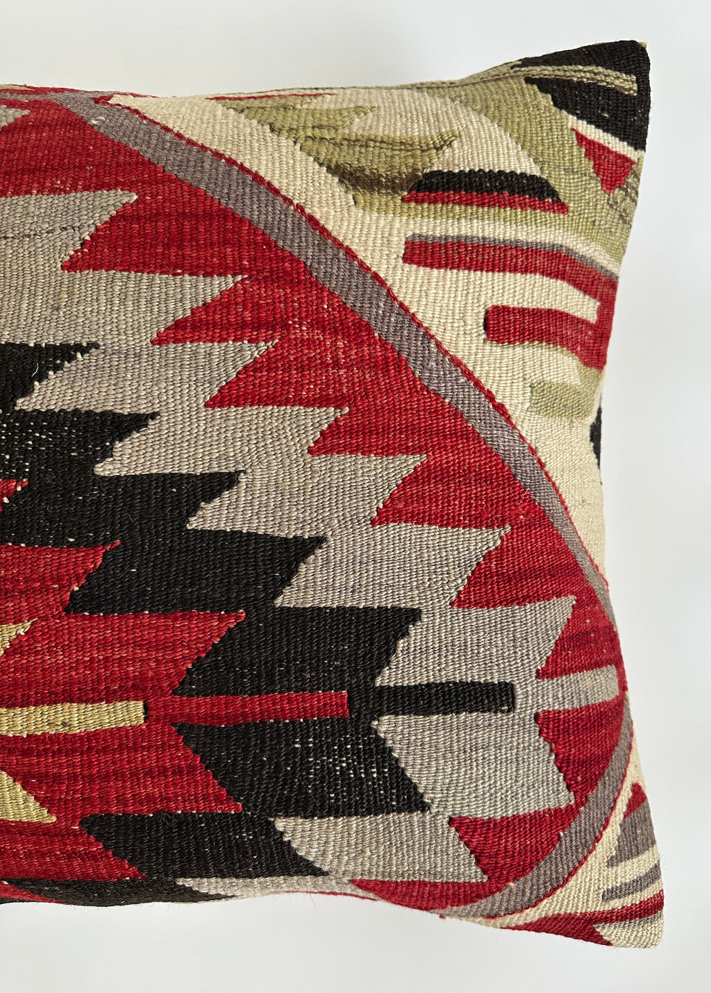 Handmade Multicolour Turkish Rug Cushion Cover 20''x20'' / 50x50 CM