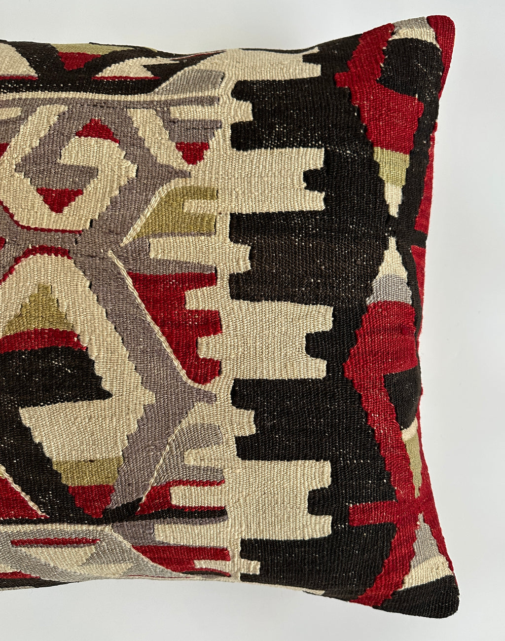 Handmade Multicolour Turkish Rug Cushion Cover 20''x20'' / 50x50 CM