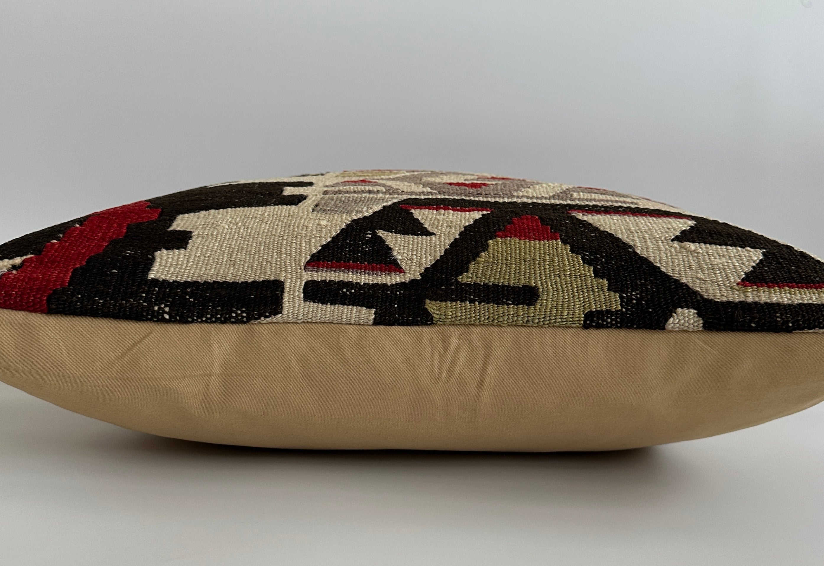 Handmade Multicolour Turkish Rug Cushion Cover 20''x20'' / 50x50 CM