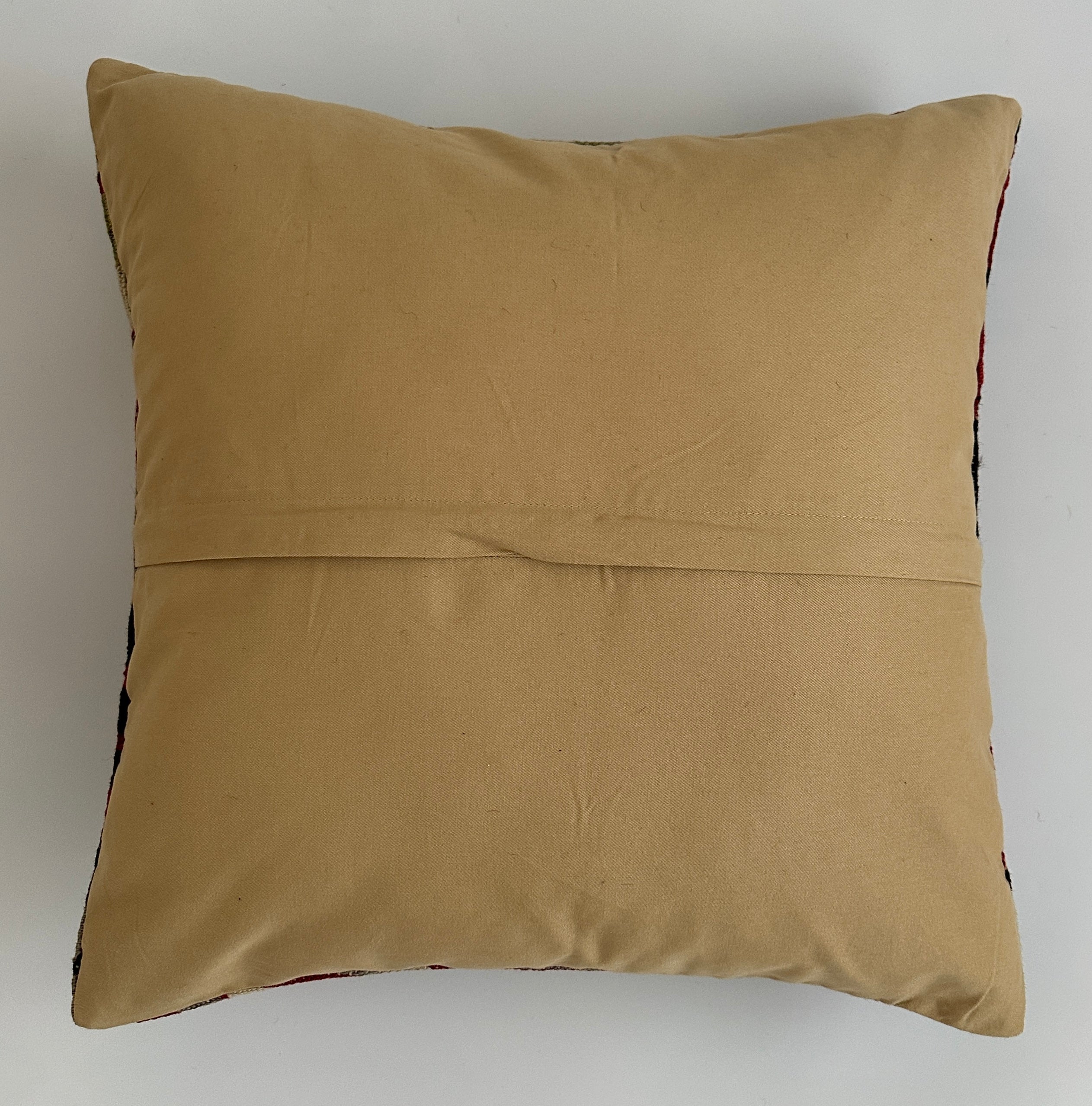 Handmade Multicolour Turkish Rug Cushion Cover 20''x20'' / 50x50 CM