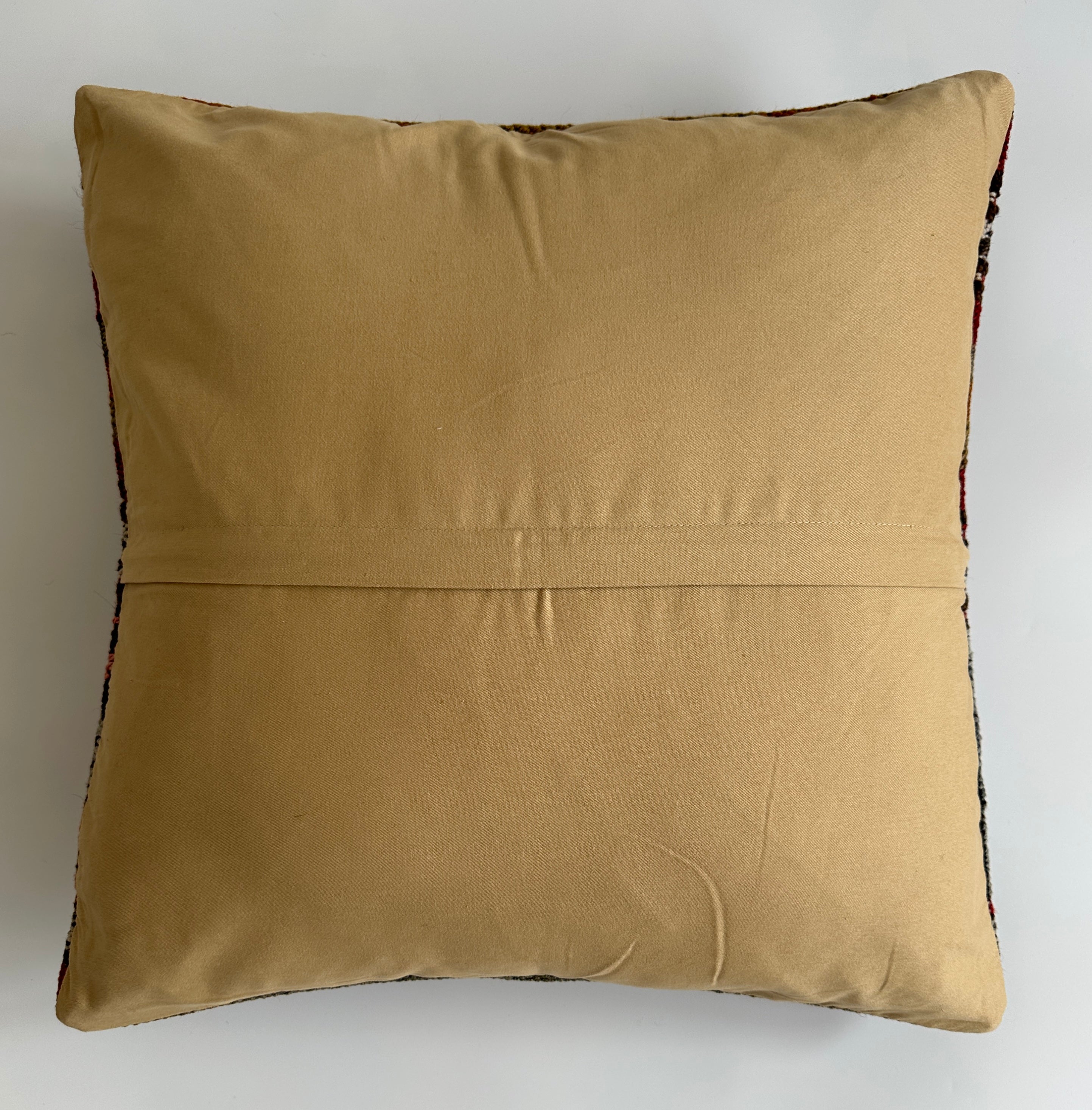 Handmade Multicolour Turkish Rug Cushion Cover 20''x20'' / 50x50 CM