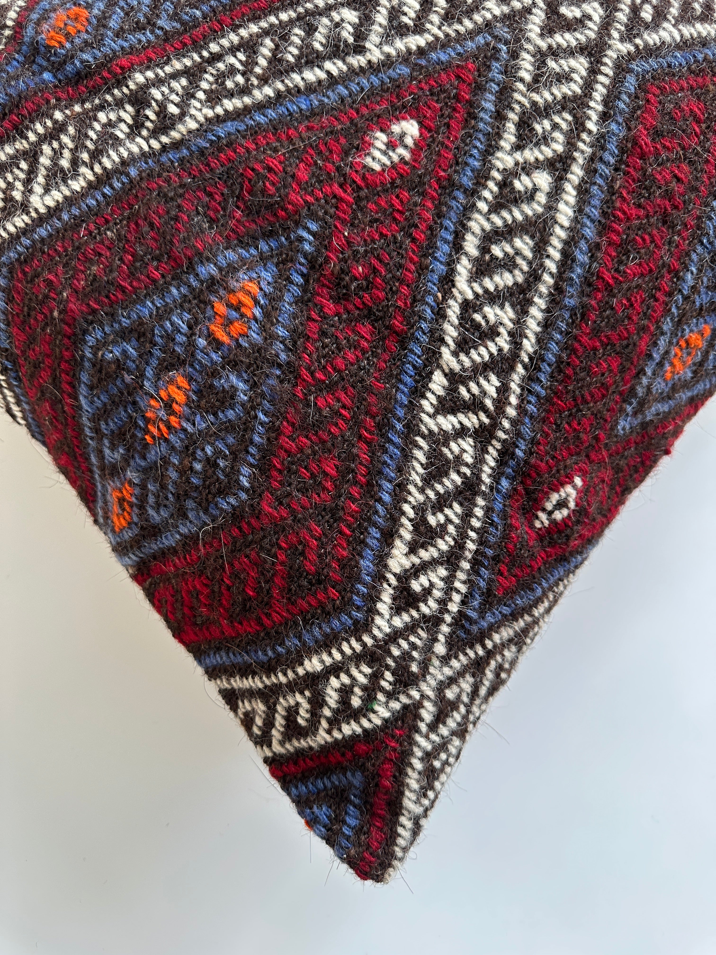 Handmade Multicolour Turkish Cushion Cover 20''x20'' / 50x50 CM