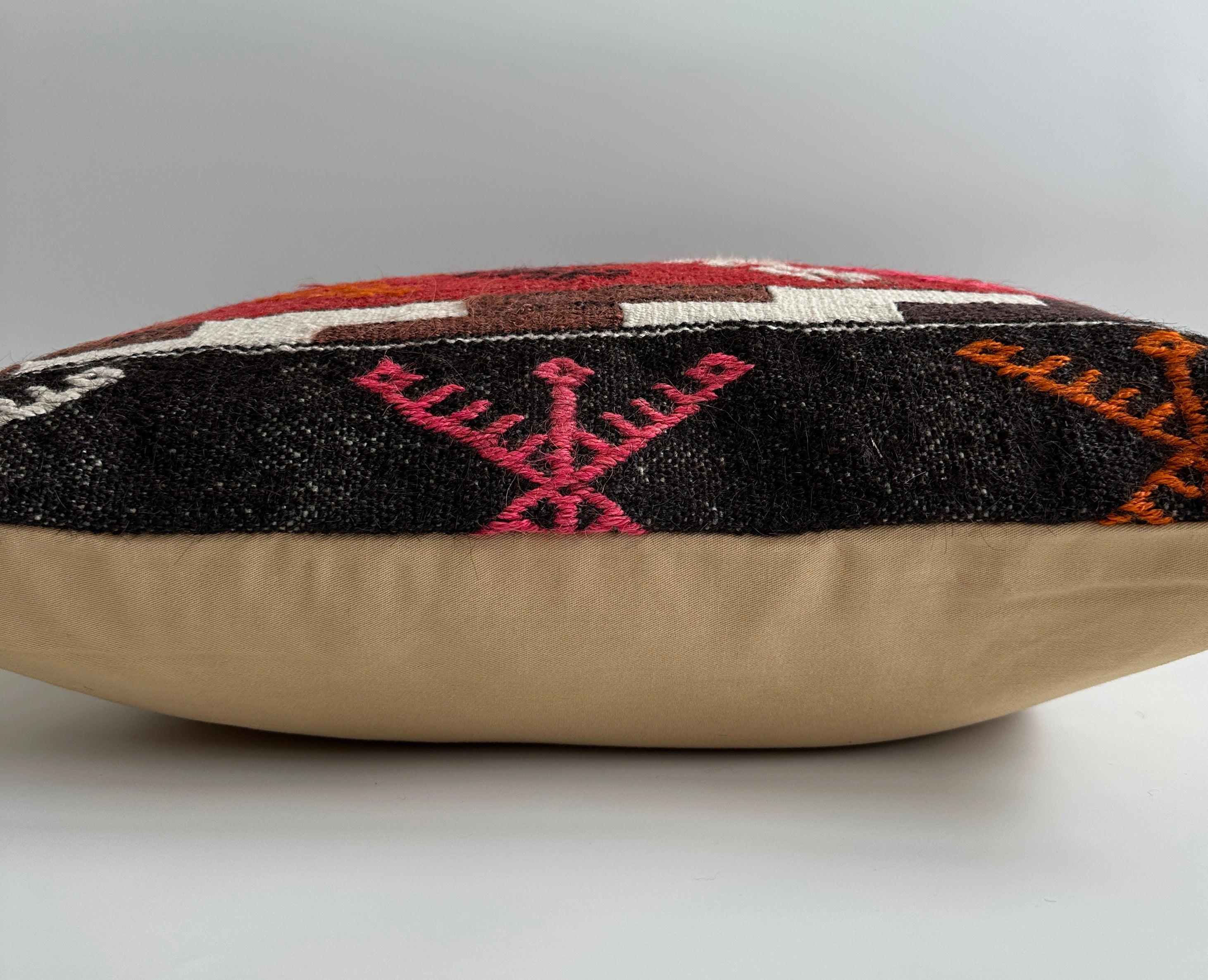 Handmade Multicolour Turkish Cushion Cover 20''x20'' / 50x50 CM