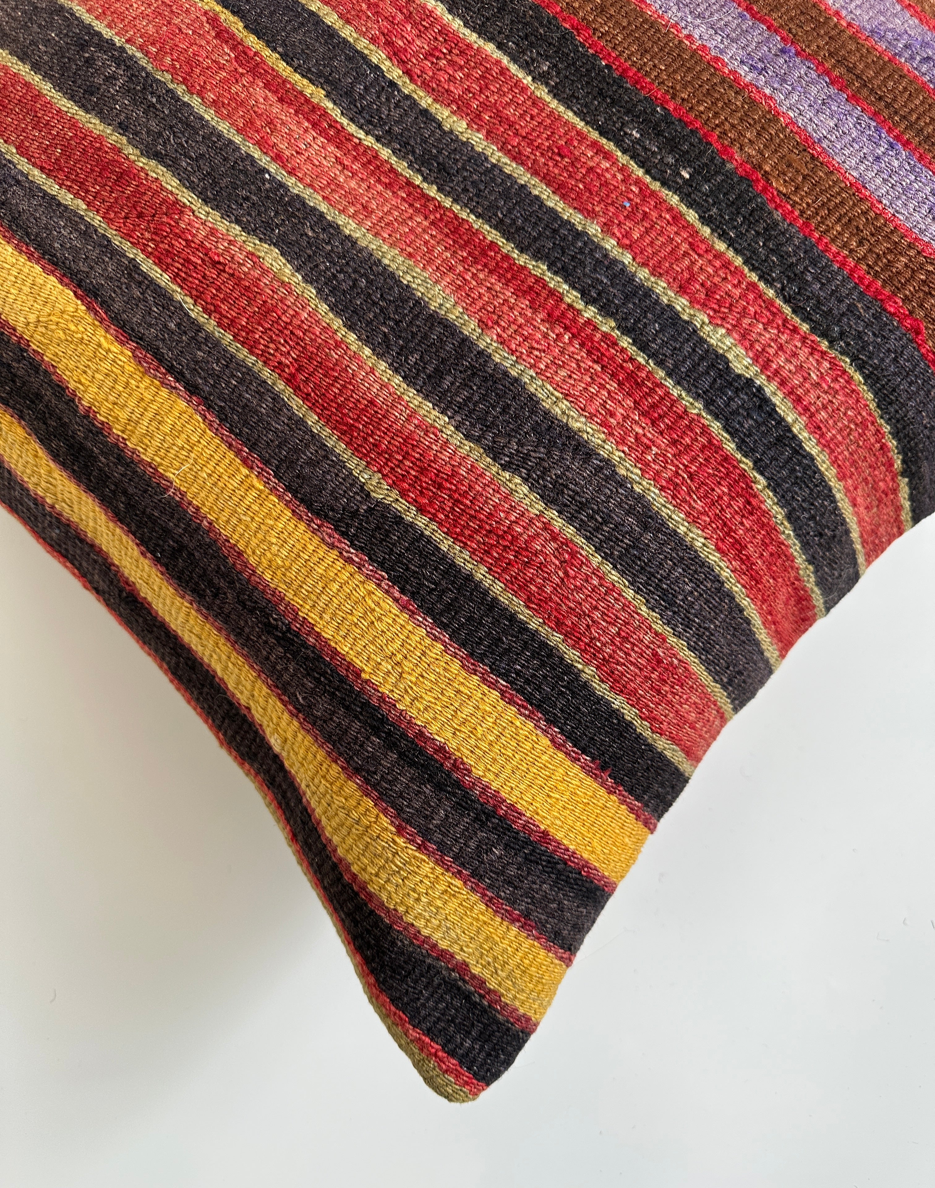 Handmade Multicolour Turkish Cushion Cover 20''x20'' / 50x50 CM