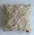 White Wool Turkish Rug Cushion Cover 20''x20'' / 50x50 CM