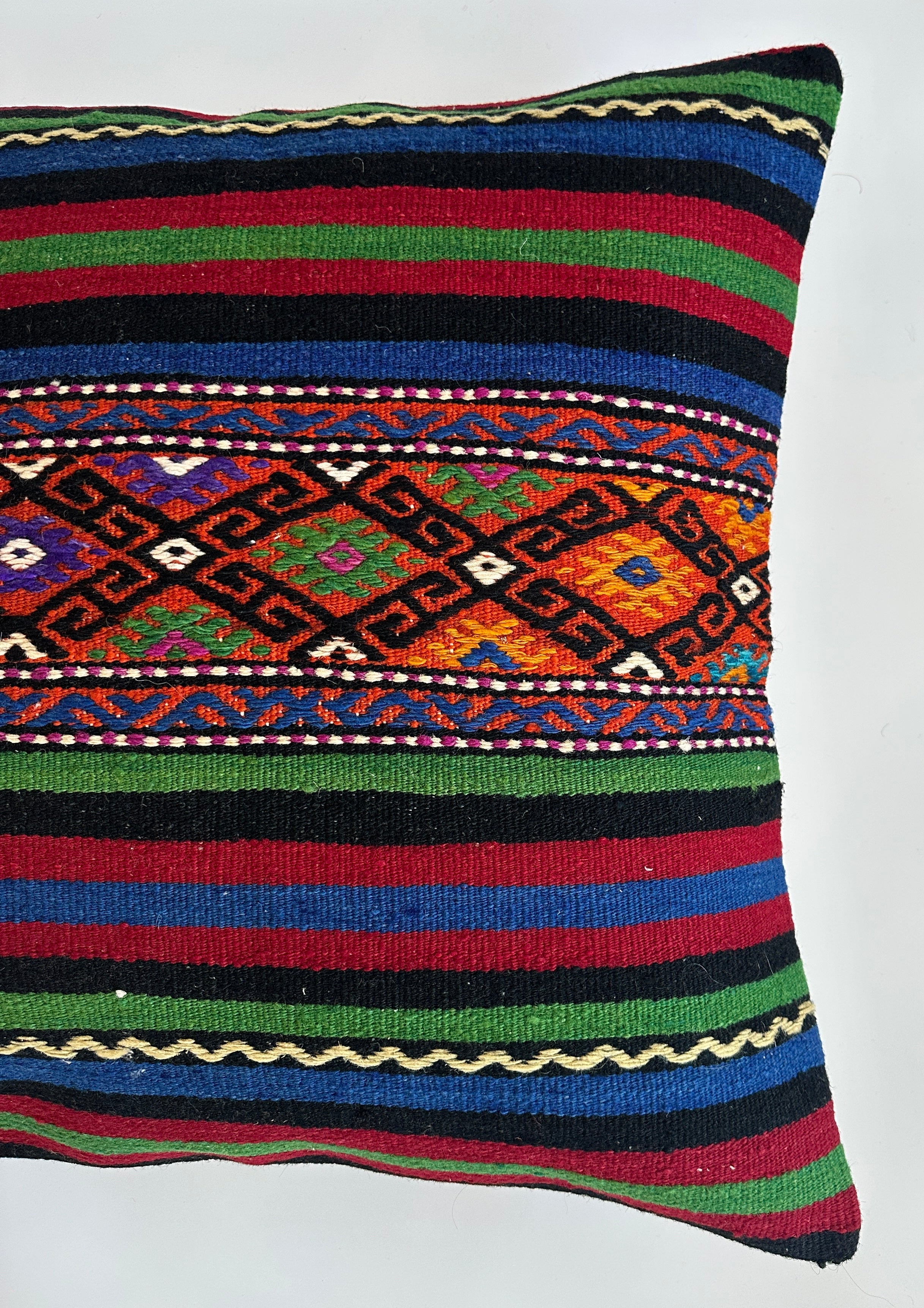 Multicolour Turkish Cushion Cover 24''x24'' / 60x60 CM