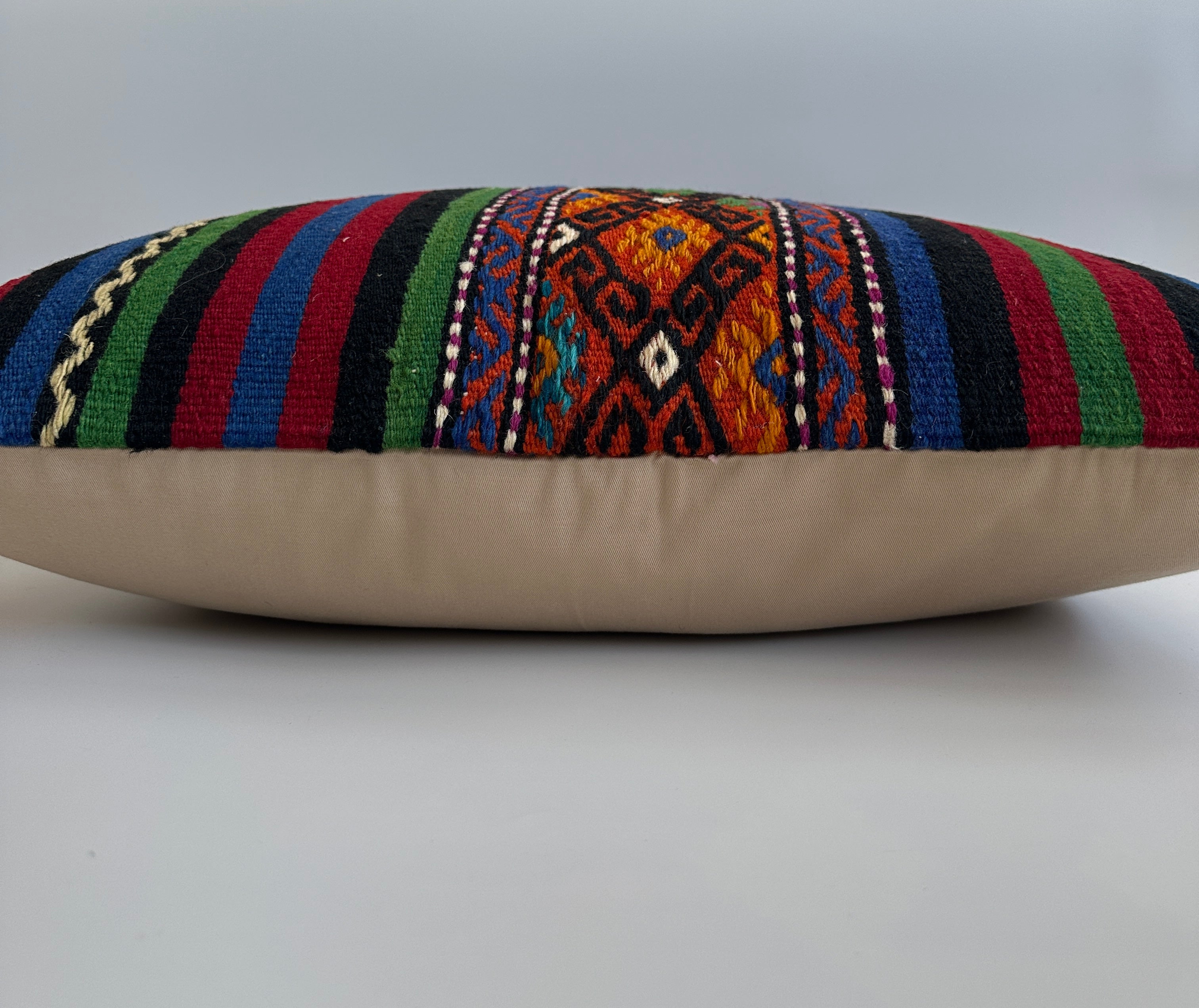 Multicolour Turkish Cushion Cover 24''x24'' / 60x60 CM