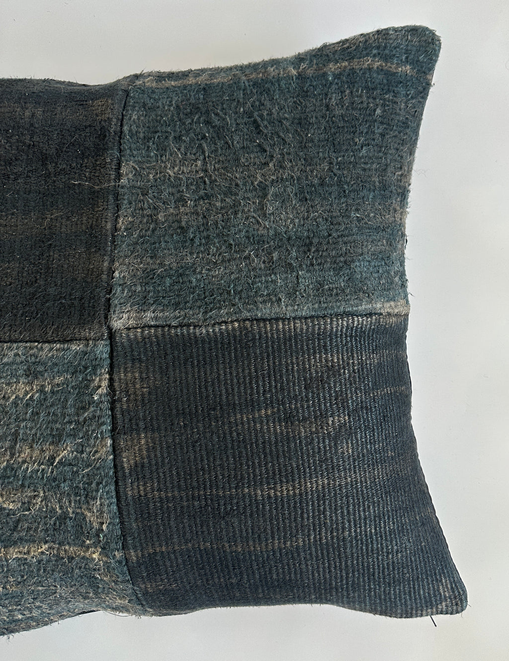 Textured Charcoal Turkish Cushion Cover 24''x24'' / 60x60 CM