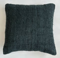 Textured Light Charcoal Turkish Cushion Cover 24''x24'' / 60x60 CM