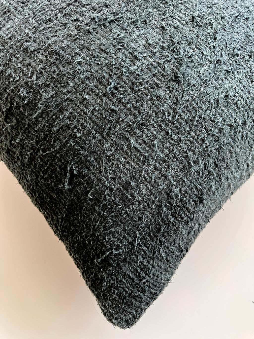 Textured Light Charcoal Turkish Cushion Cover 24''x24'' / 60x60 CM