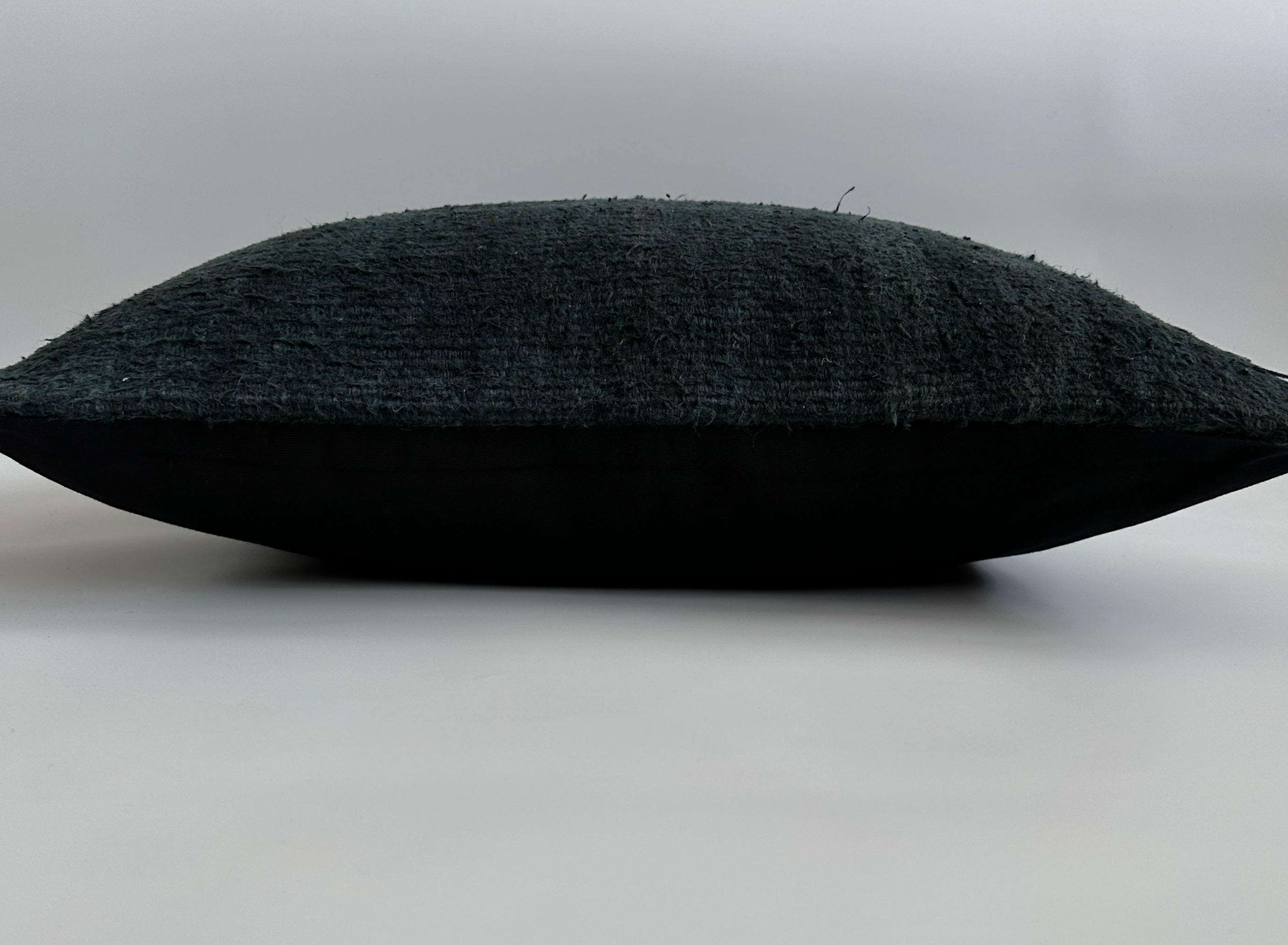 Textured Light Charcoal Turkish Cushion Cover 24''x24'' / 60x60 CM